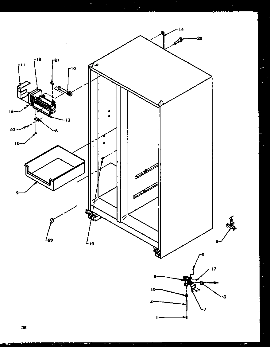 03 - FACTORY INSTALLED ICE MAKER