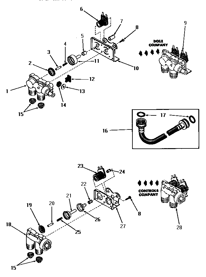 15 - MIXING VALVE ASSEMBLIES