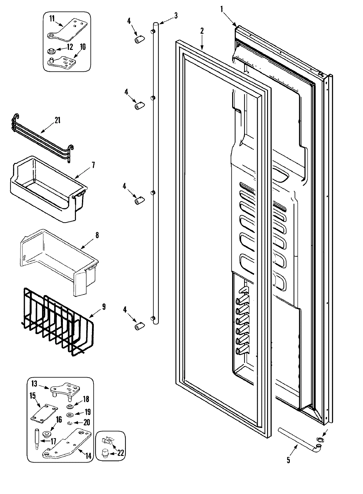 07 - FREEZER DOOR