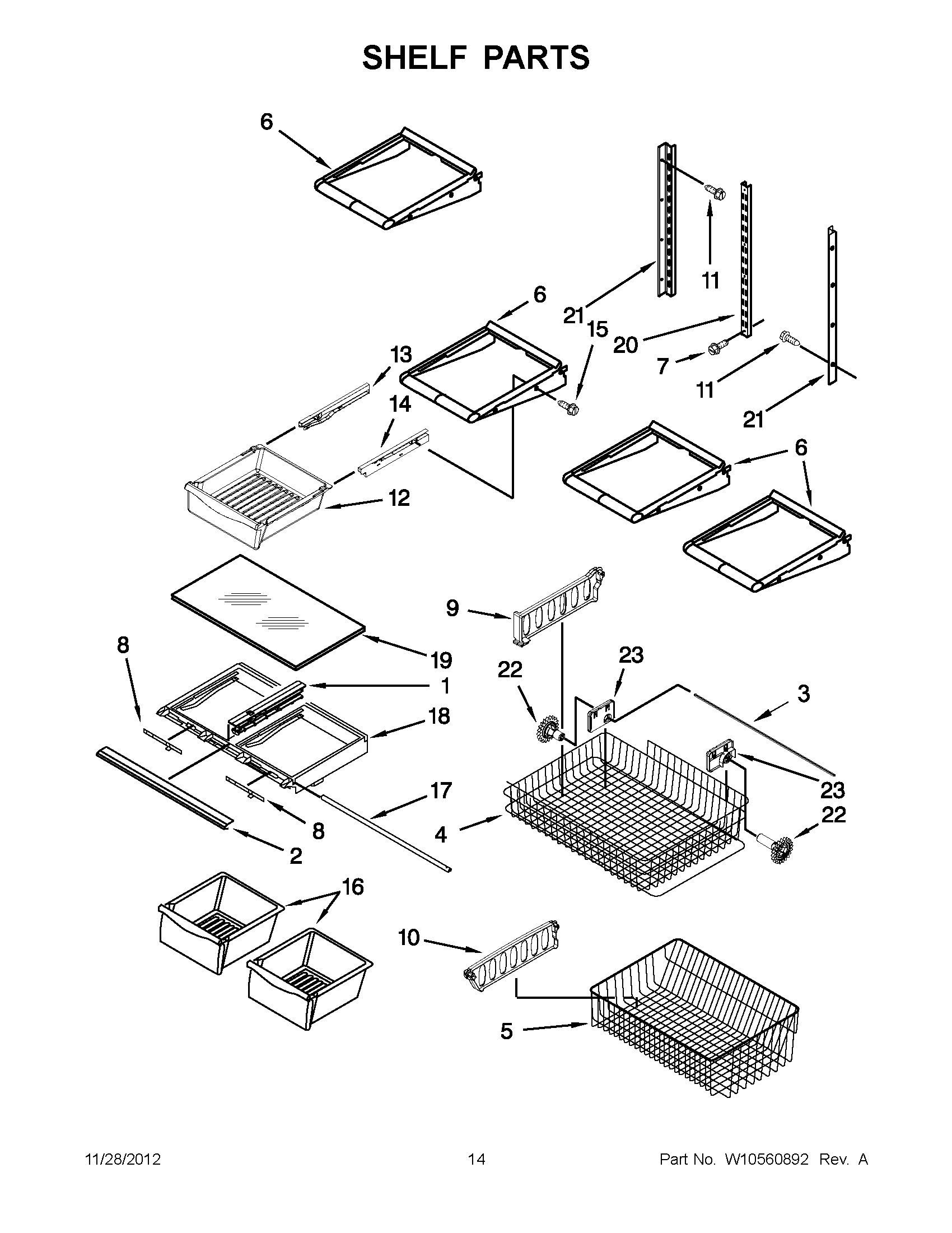 07 - SHELF PARTS