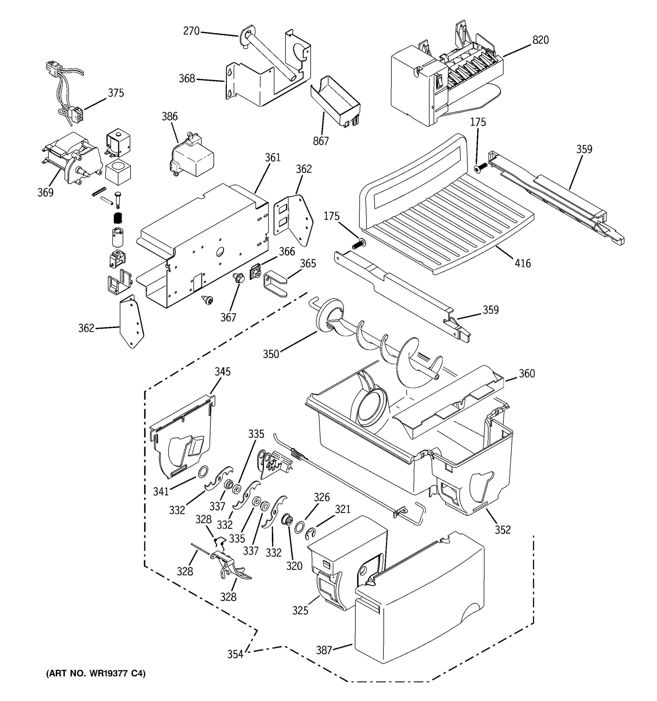 ICE MAKER & DISPENSER