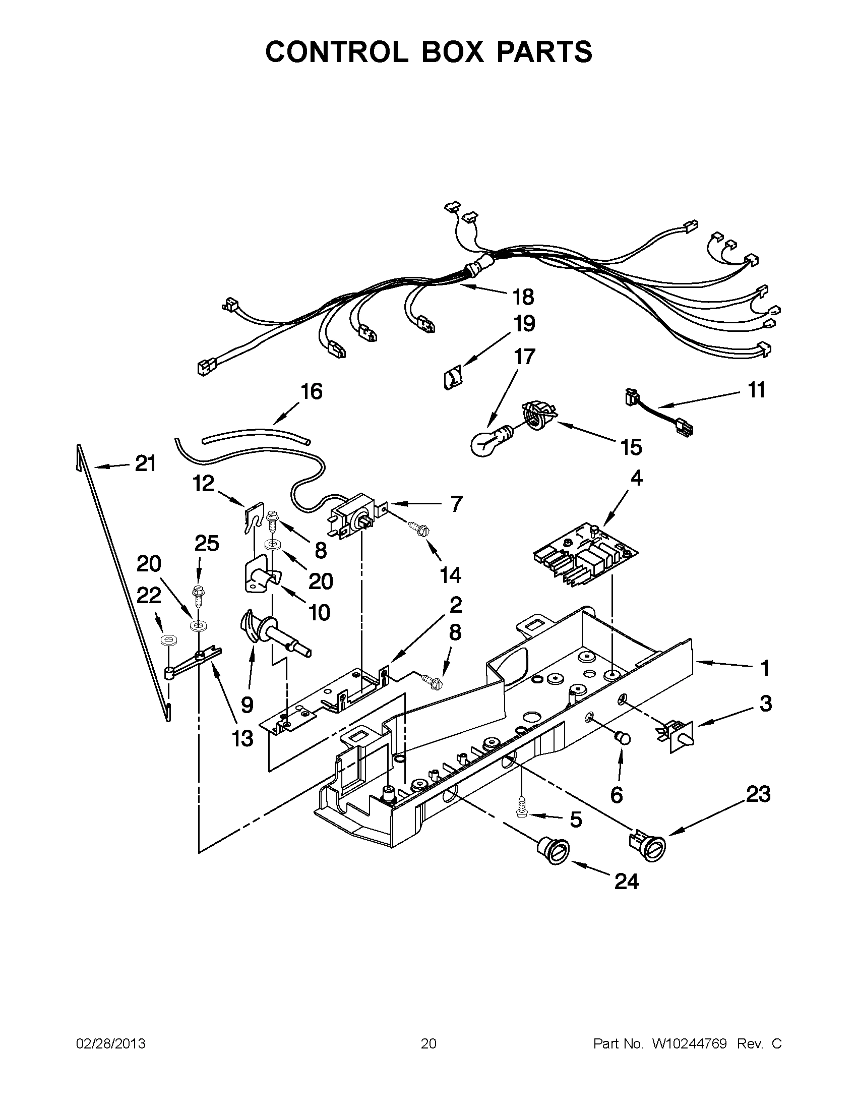 10 - CONTROL BOX PARTS