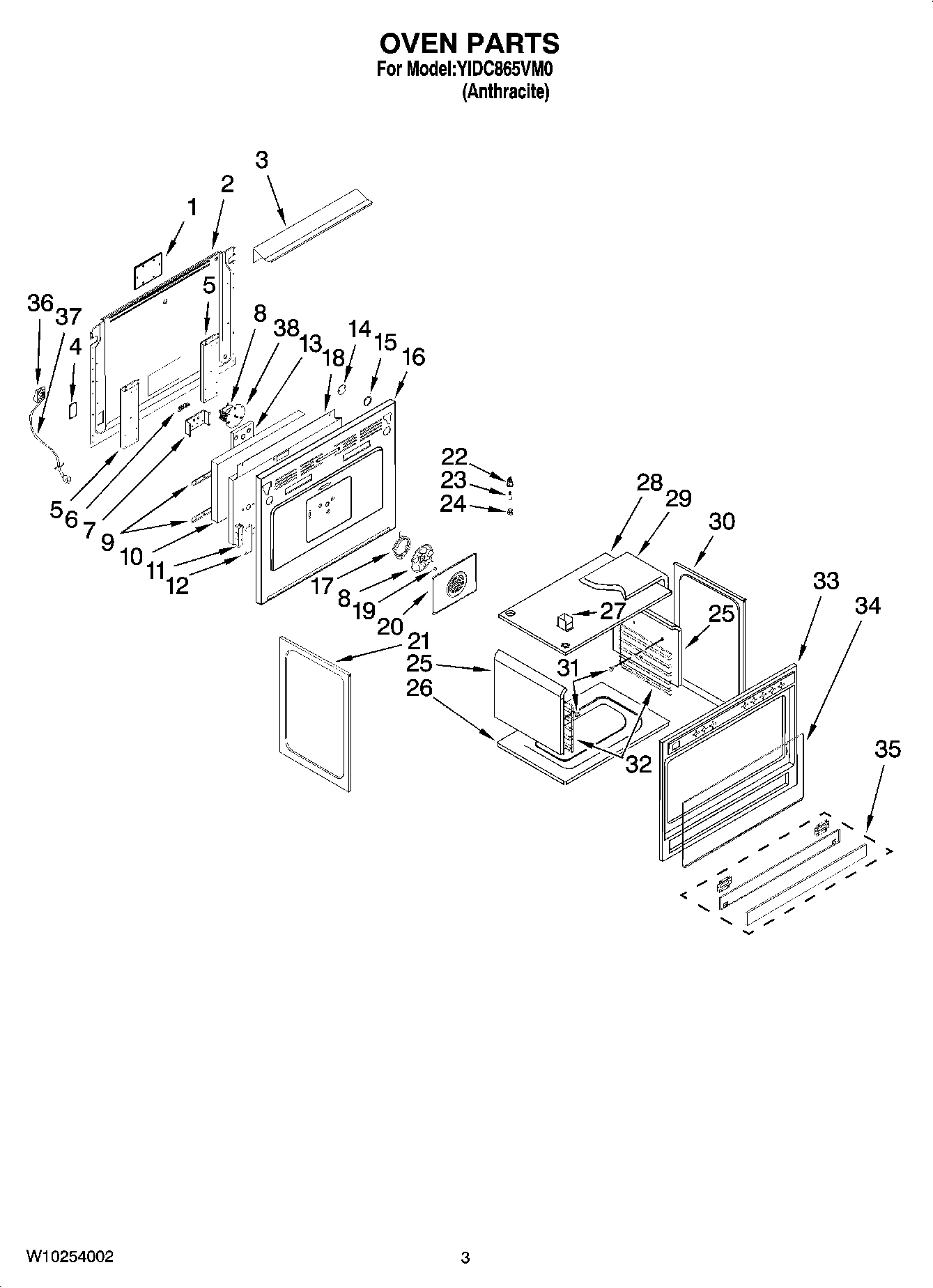 03 - OVEN PARTS