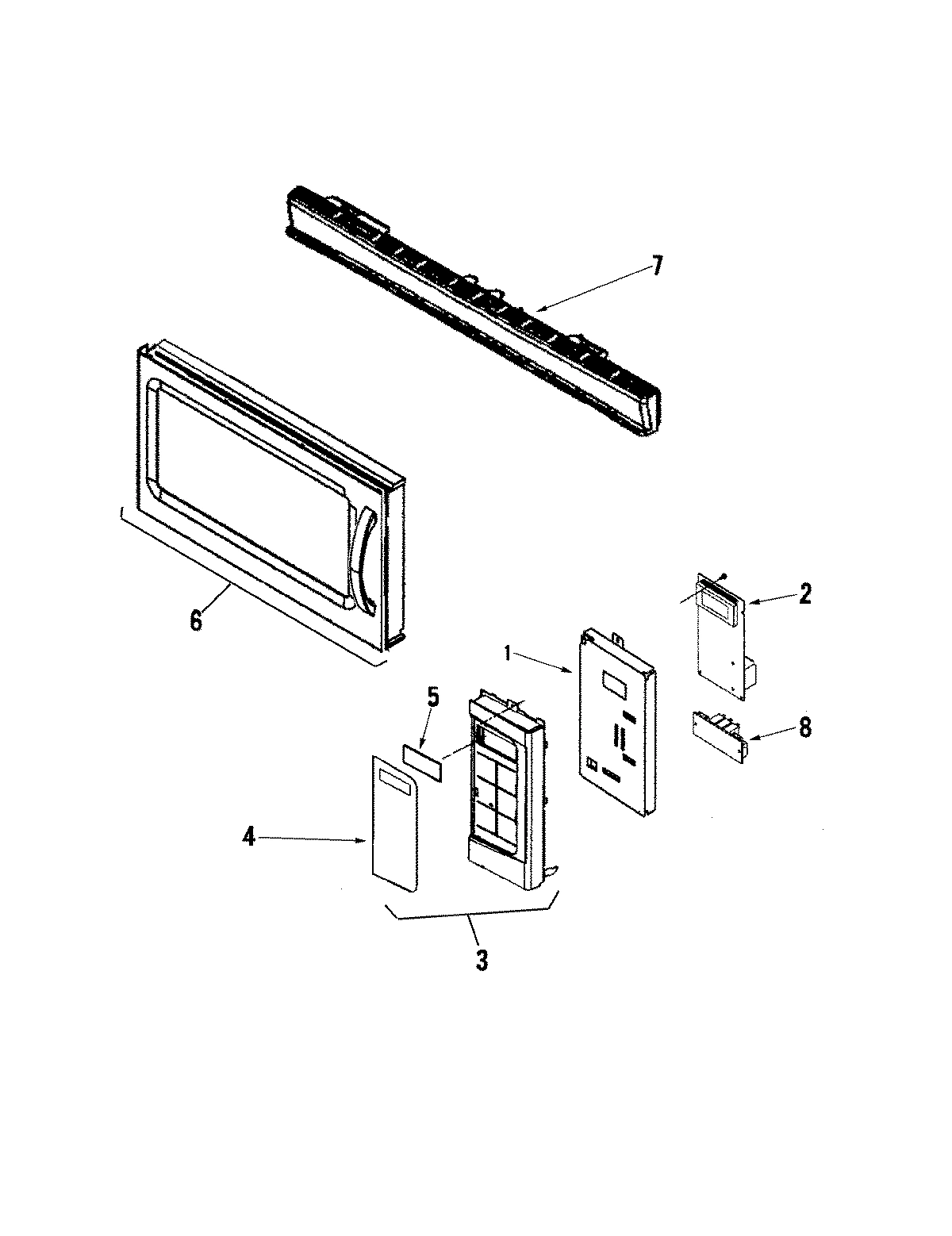 03 - CONTROL PANEL/DOOR/VENT GRILLE