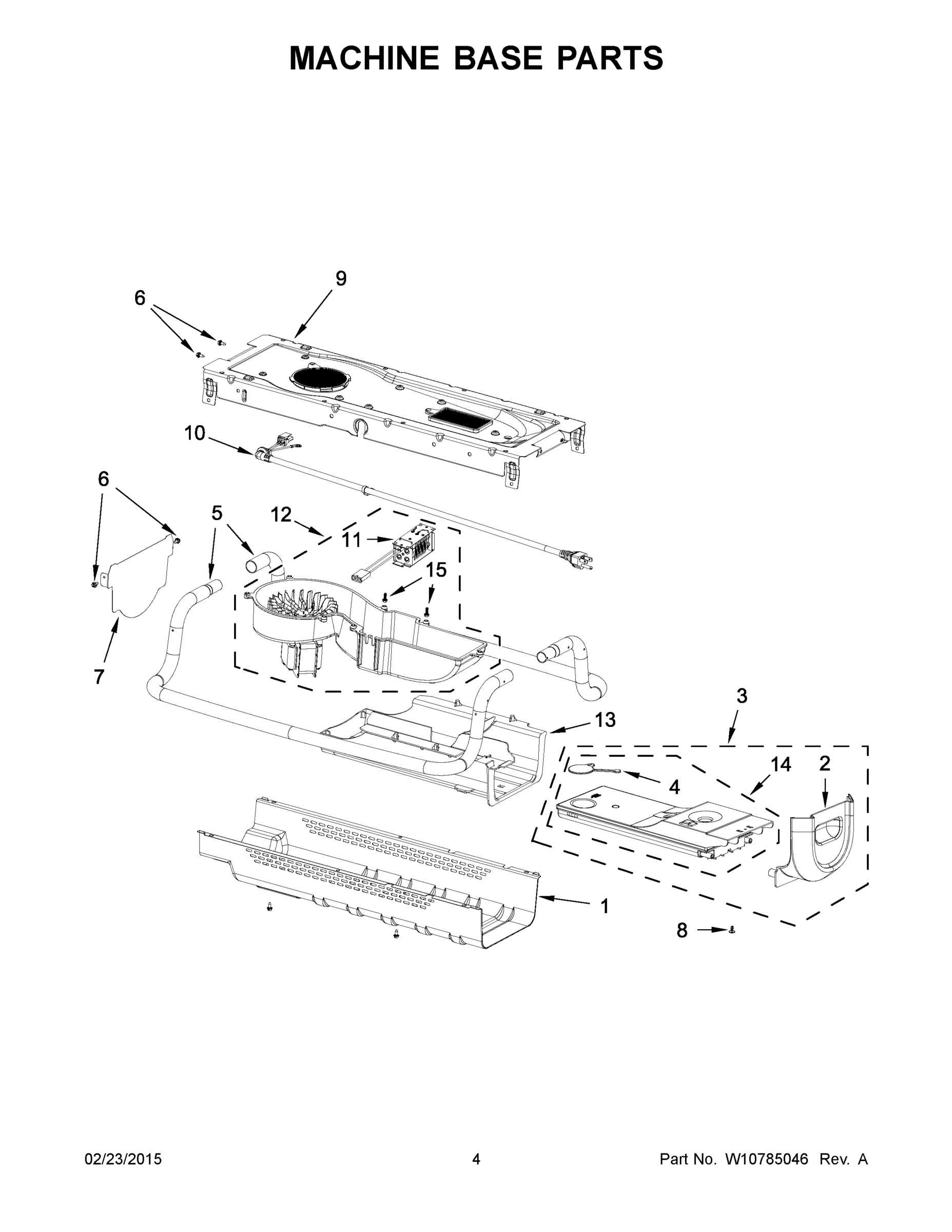 03 - MACHINE BASE PARTS