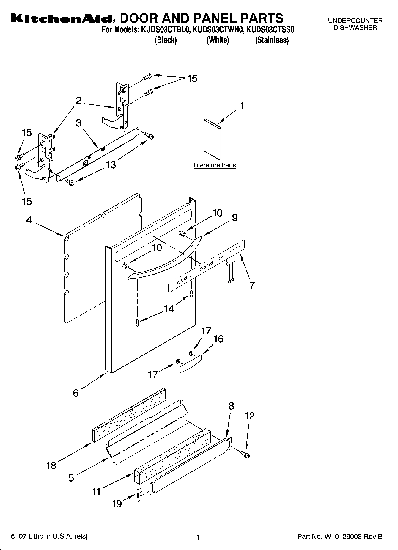 01 - DOOR AND PANEL PARTS