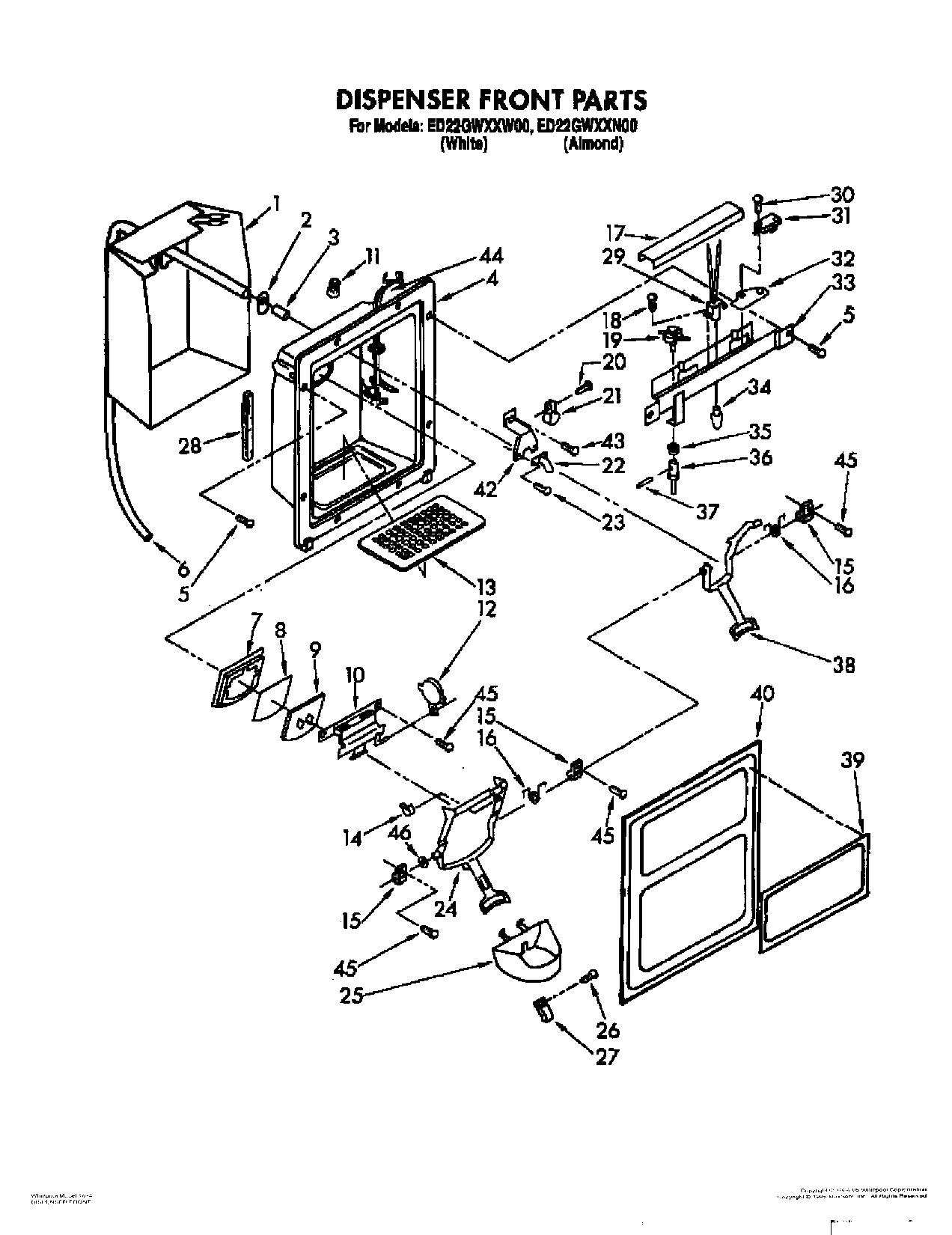 09 - DISPENSER FRONT