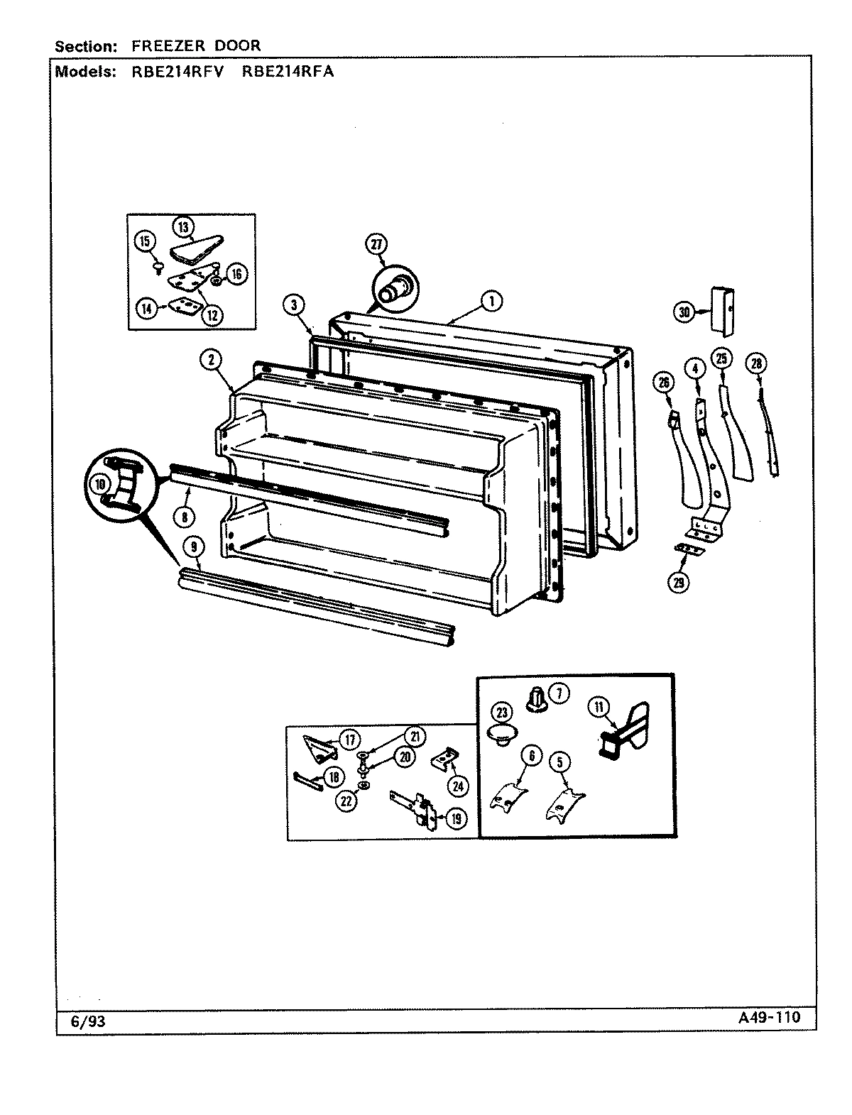 03 - FREEZER DOOR
