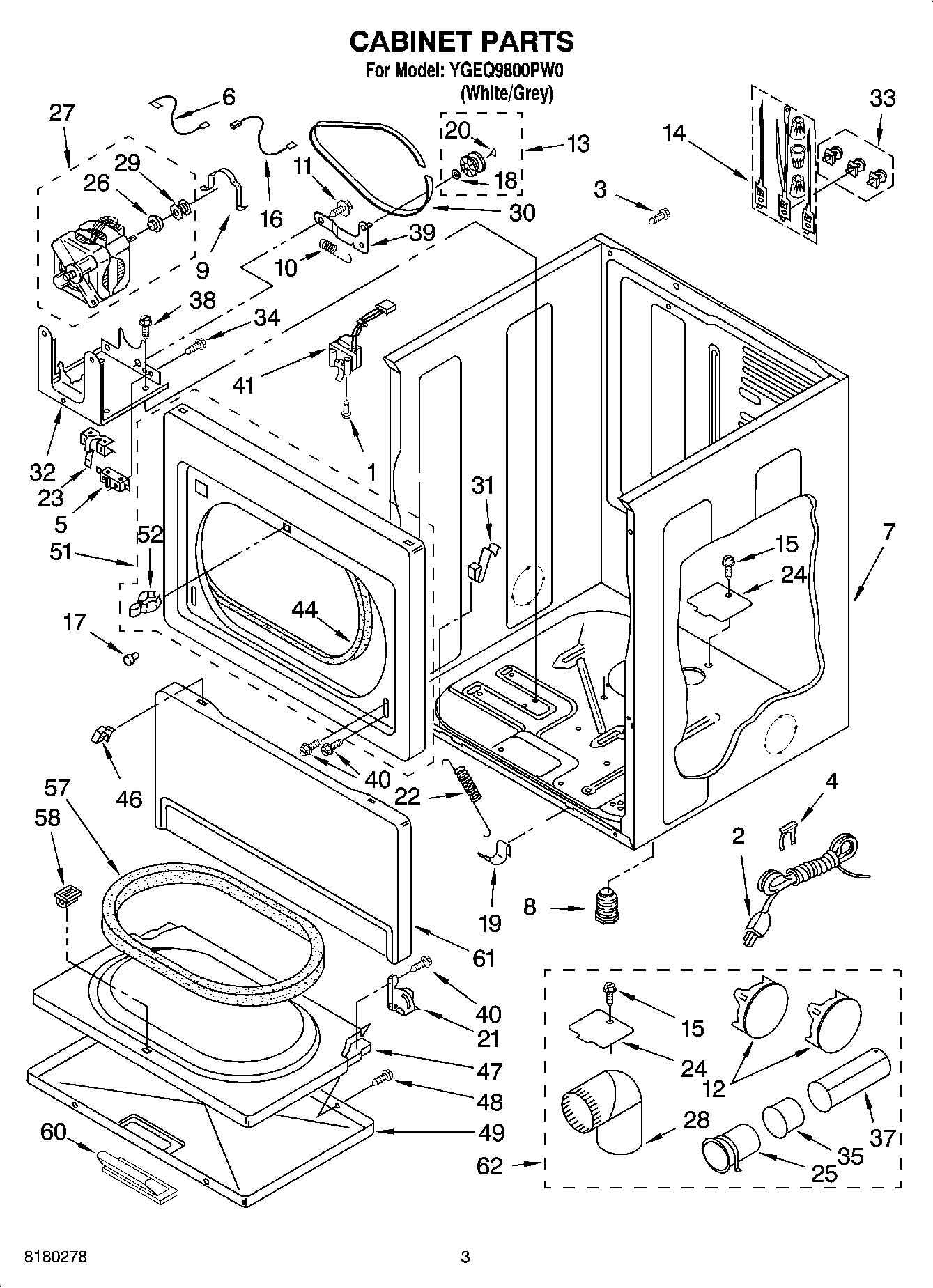 02 - CABINET PARTS