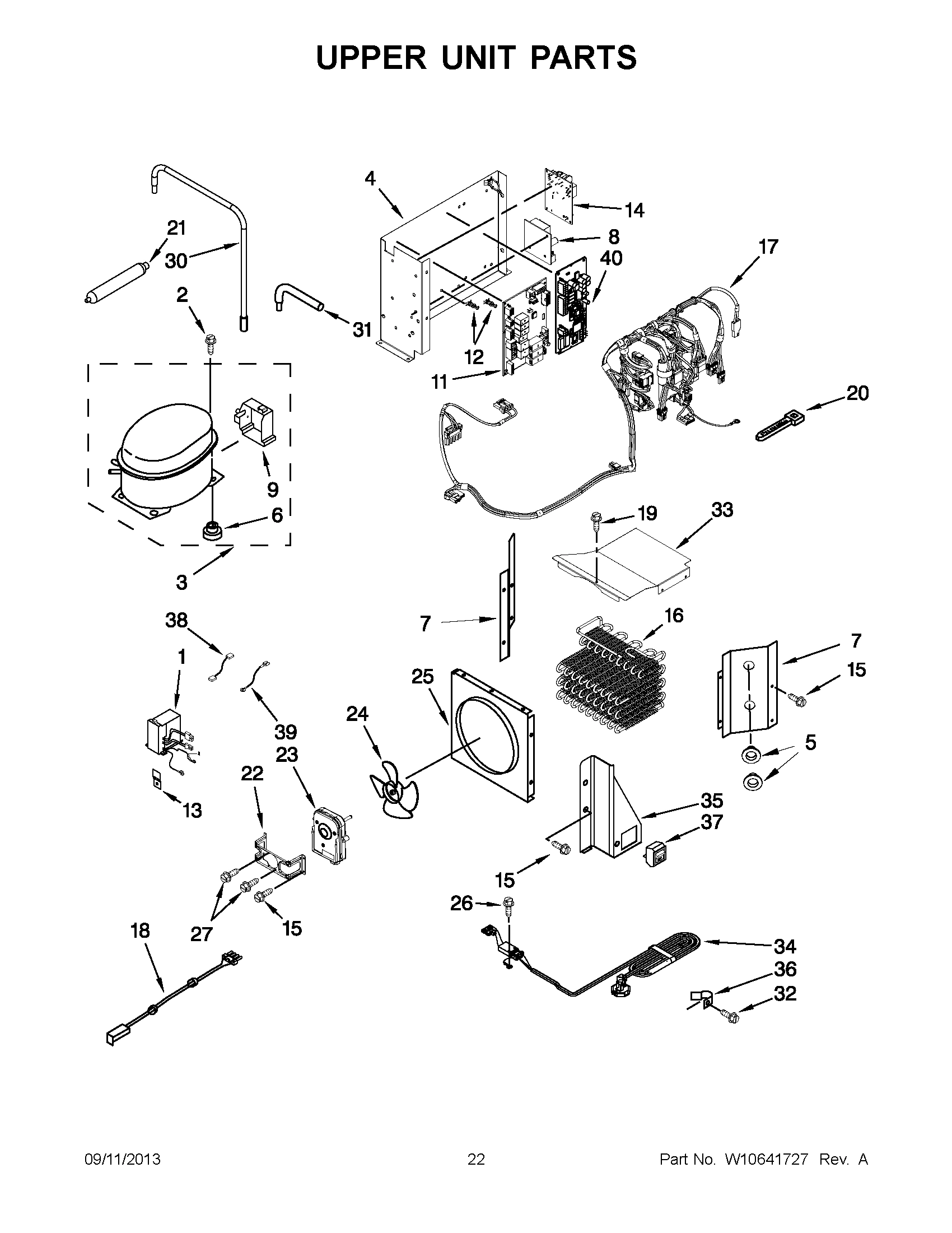 12 - UPPER UNIT PARTS