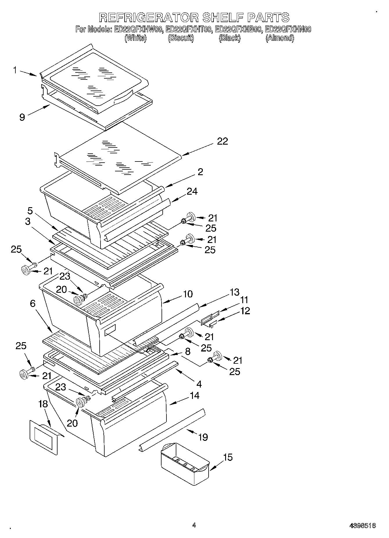 03 - REFRIGERATOR SHELF