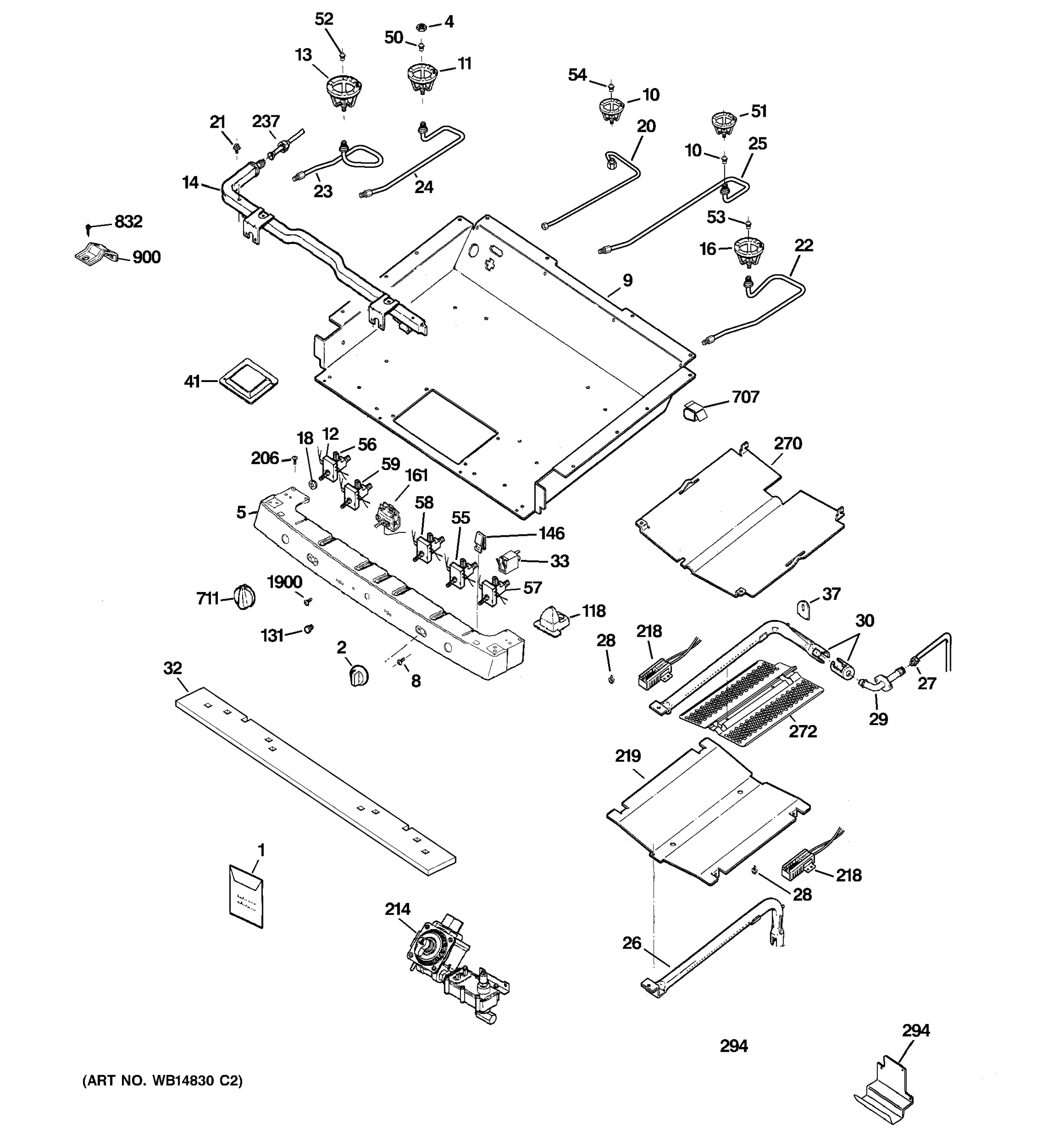 GAS & BURNER PARTS