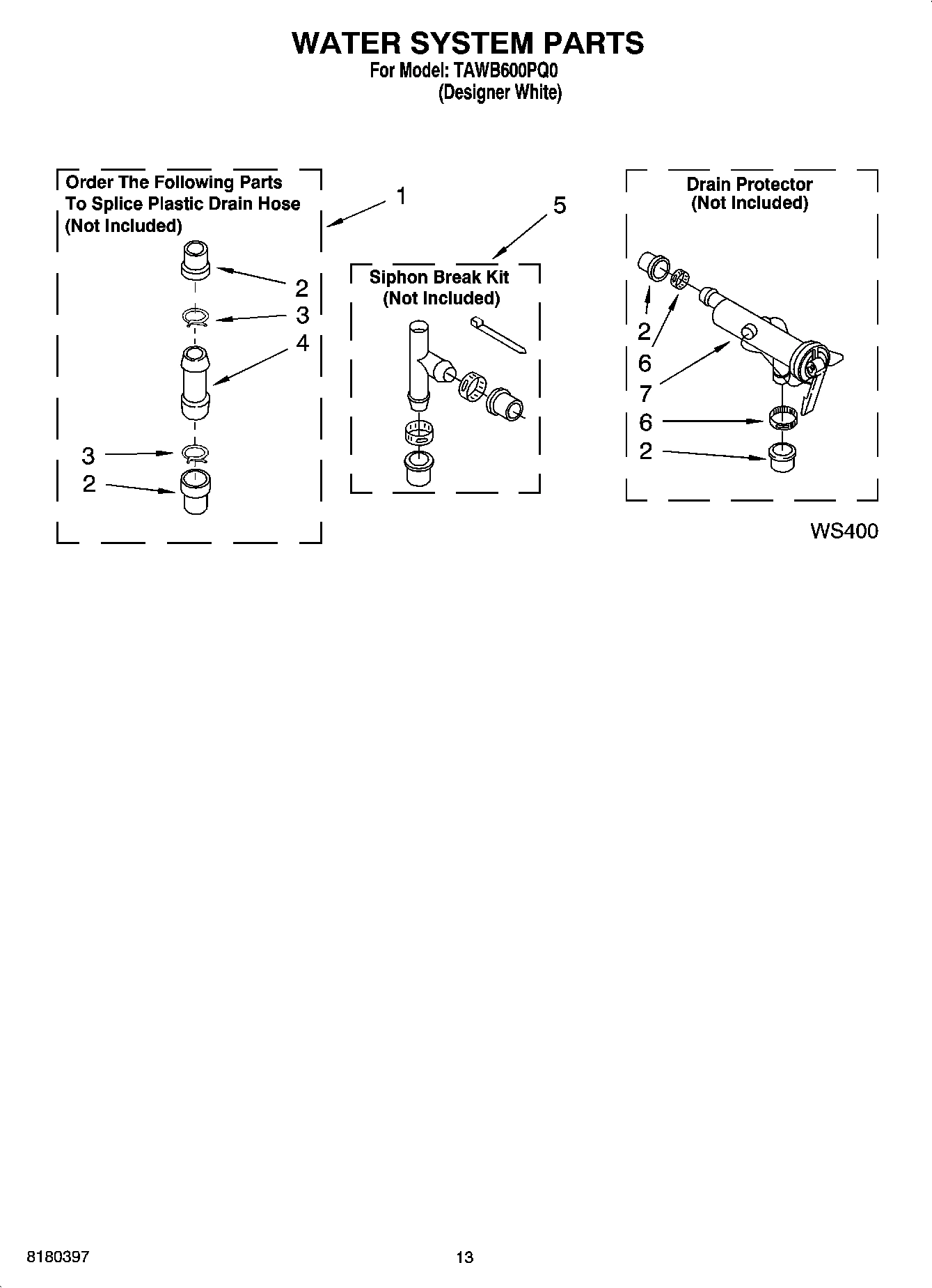 09 - WATER SYSTEM PARTS