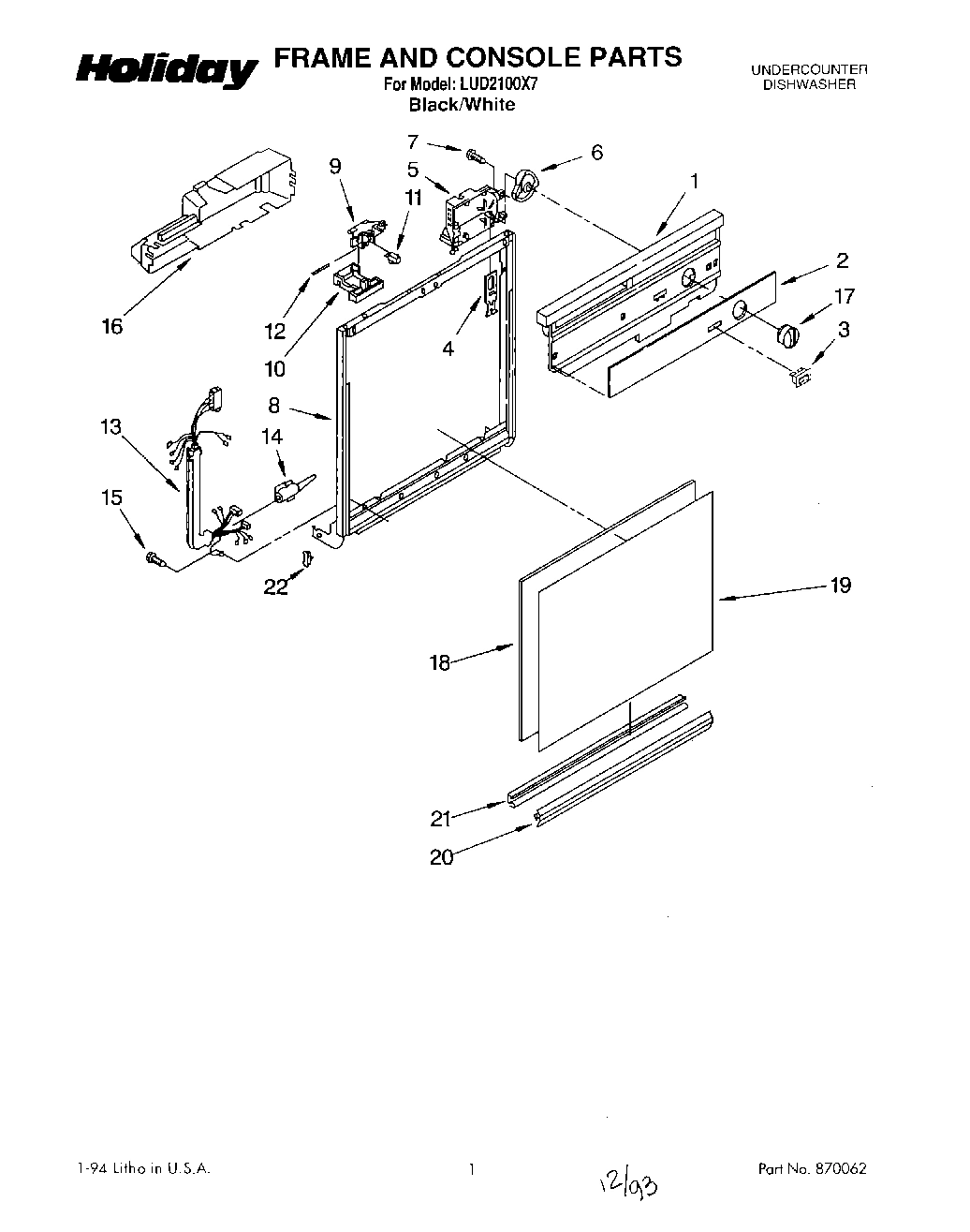 01 - FRAME AND CONSOLE