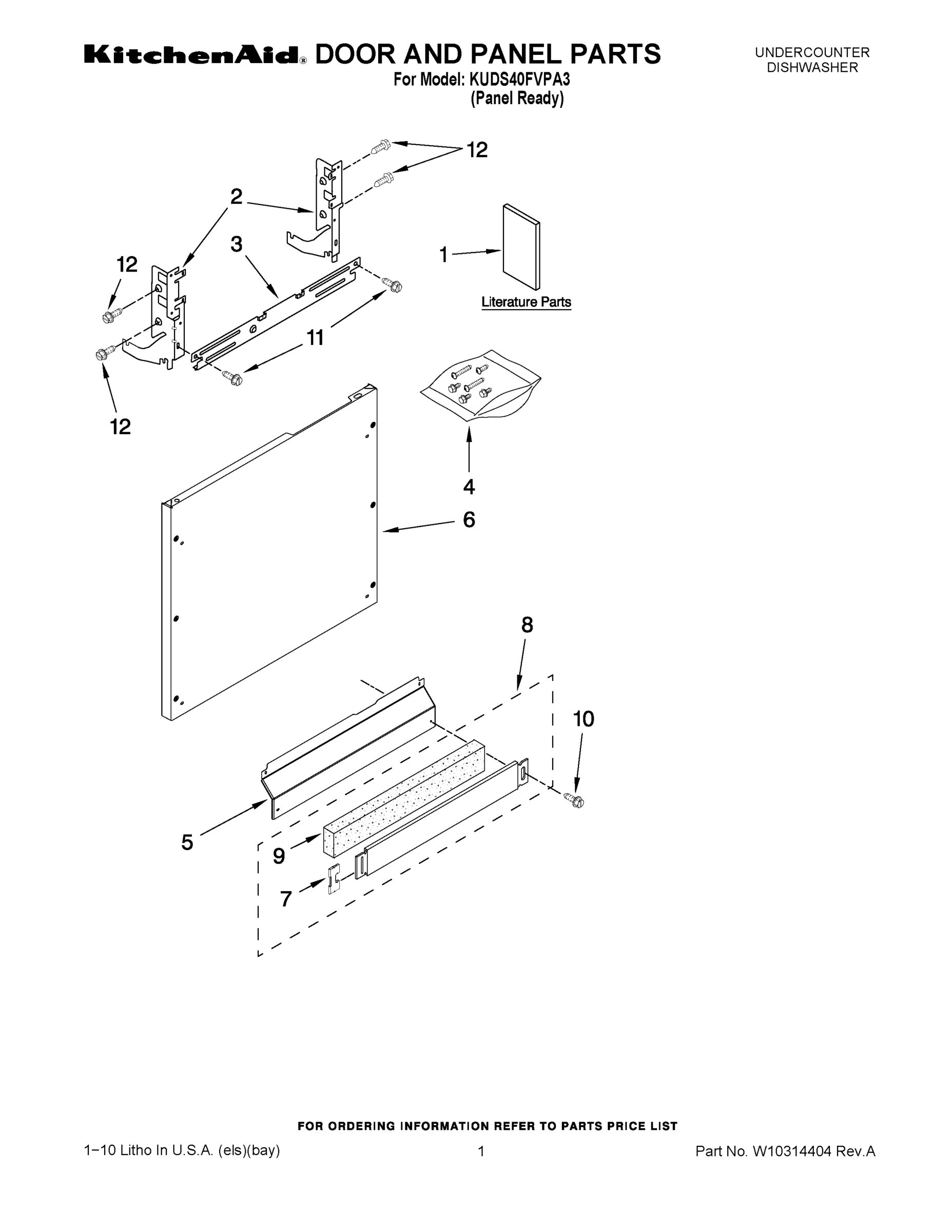 01 - DOOR AND PANEL PARTS