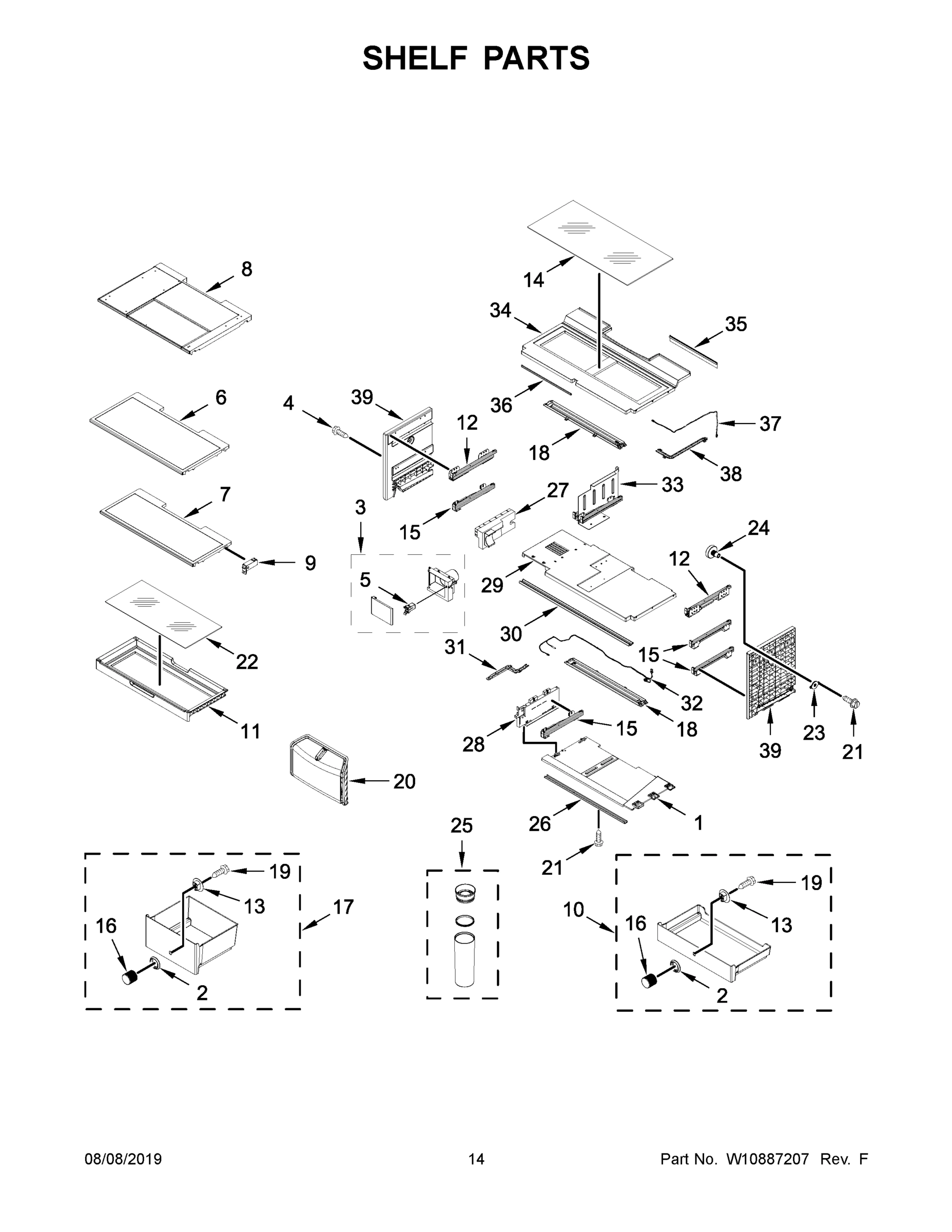 08 - SHELF PARTS