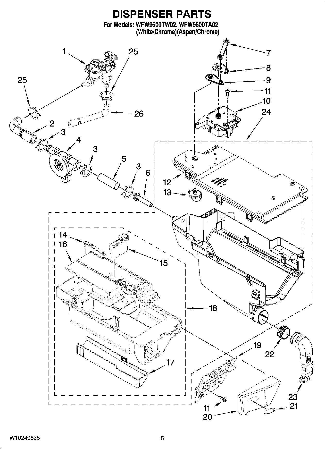 04 - DISPENSER PARTS