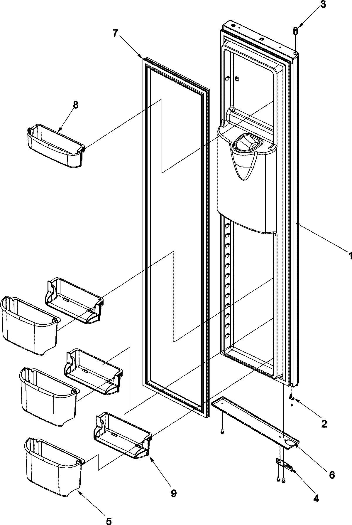 08 - FREEZER DOOR