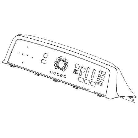 5304511366 Frigidaire Control Panel
