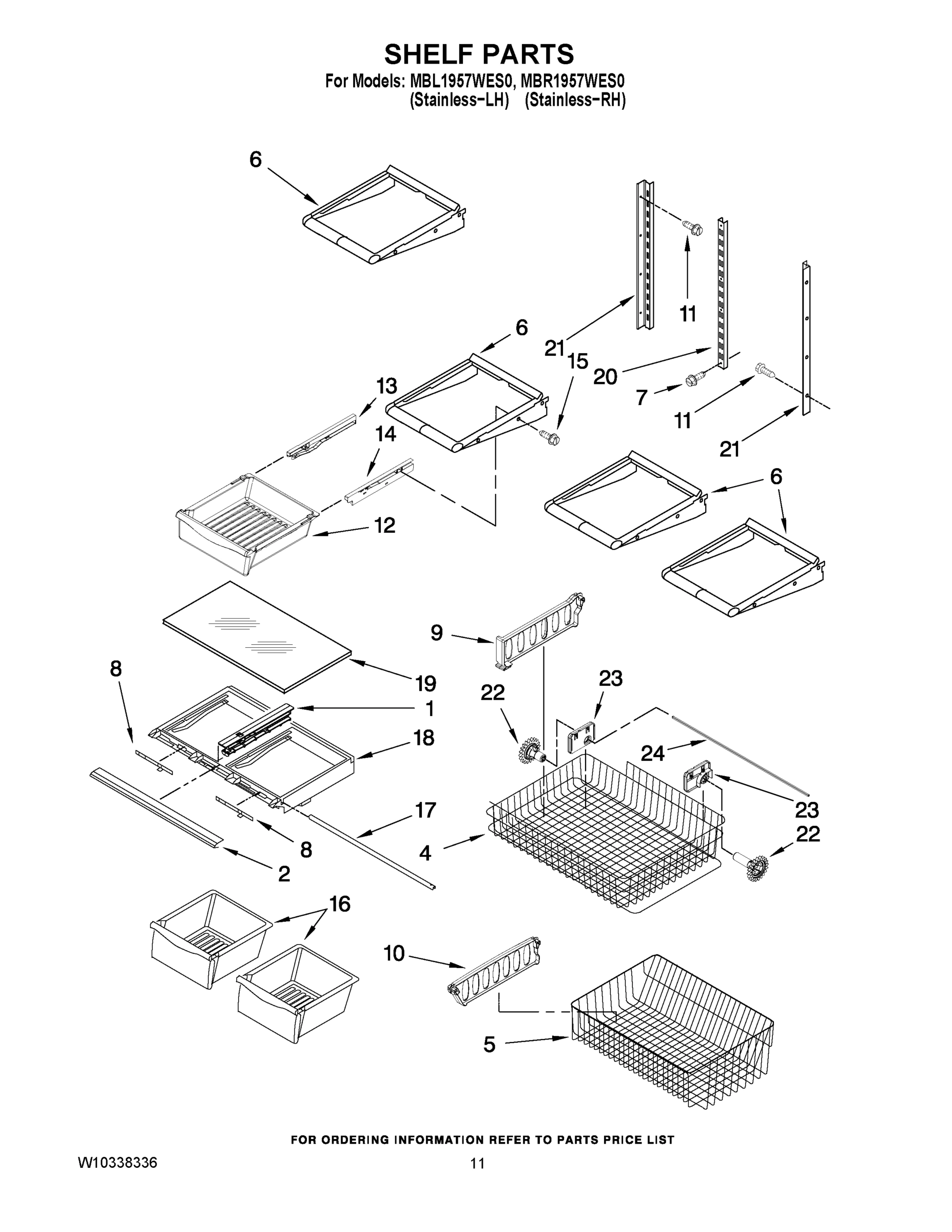07 - SHELF PARTS