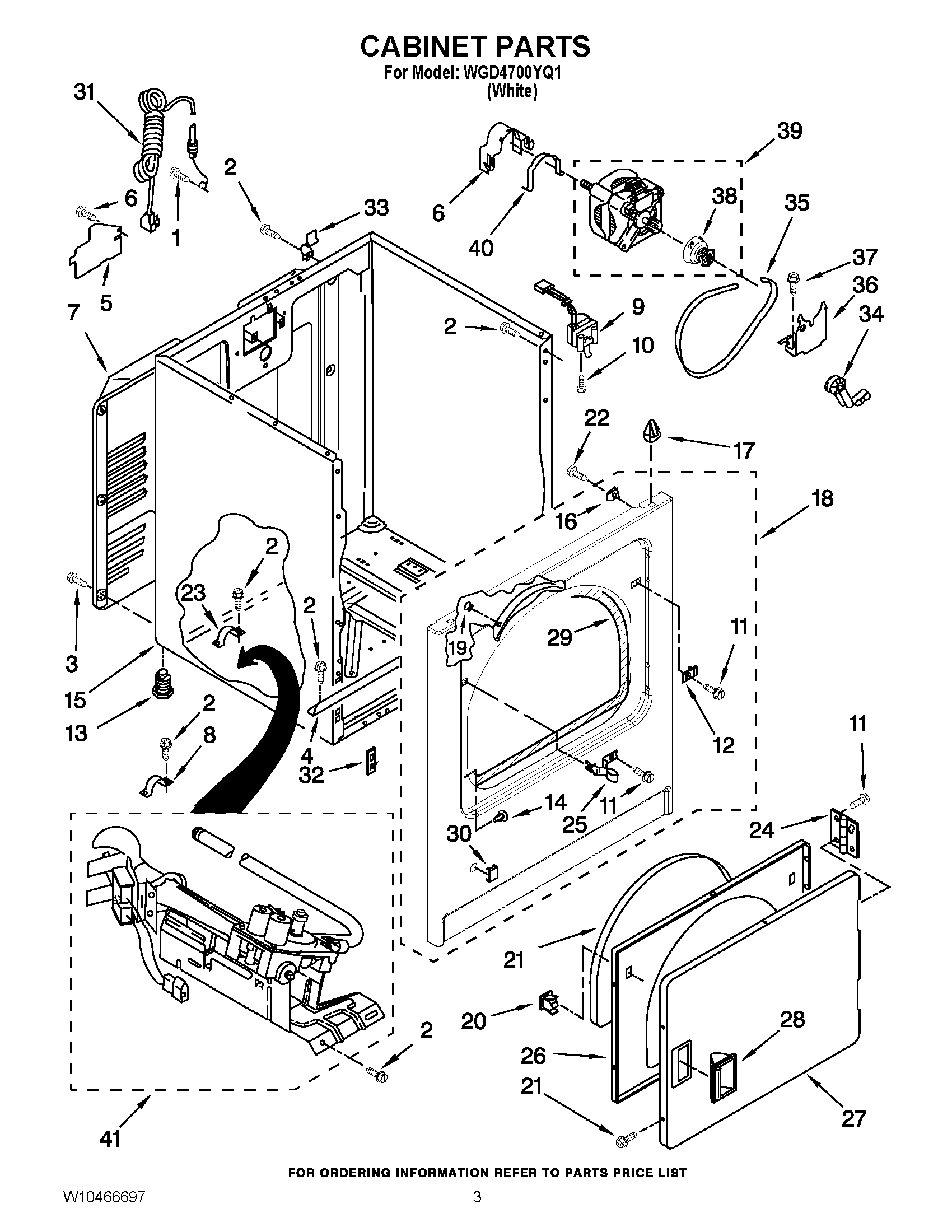 02 - CABINET PARTS