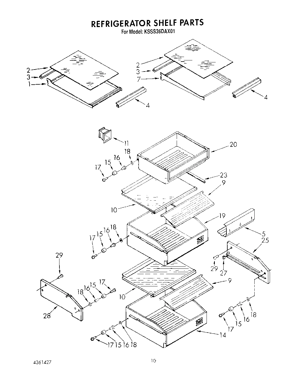 08 - REFRIGERATOR SHELF