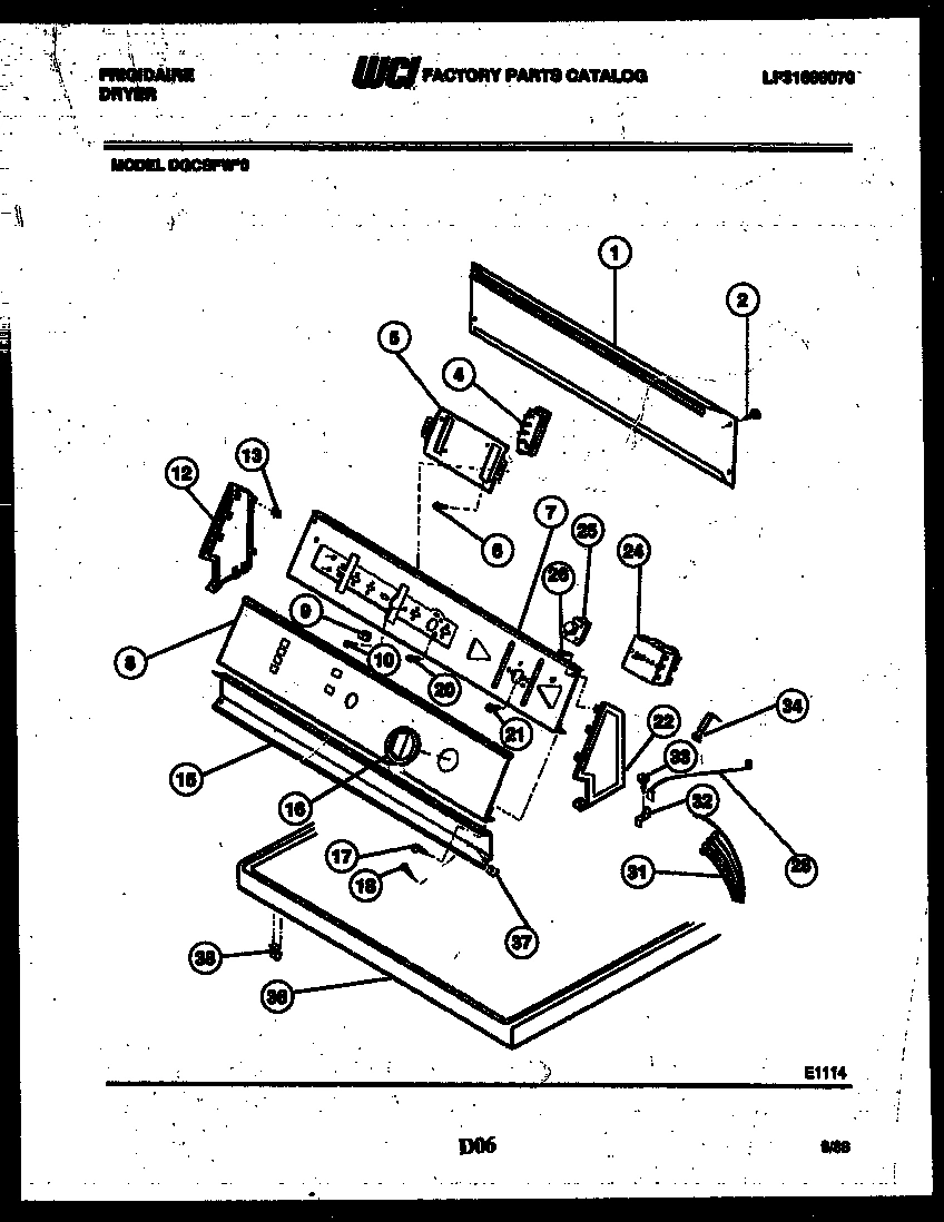 04 - CONSOLE AND CONTROL PARTS