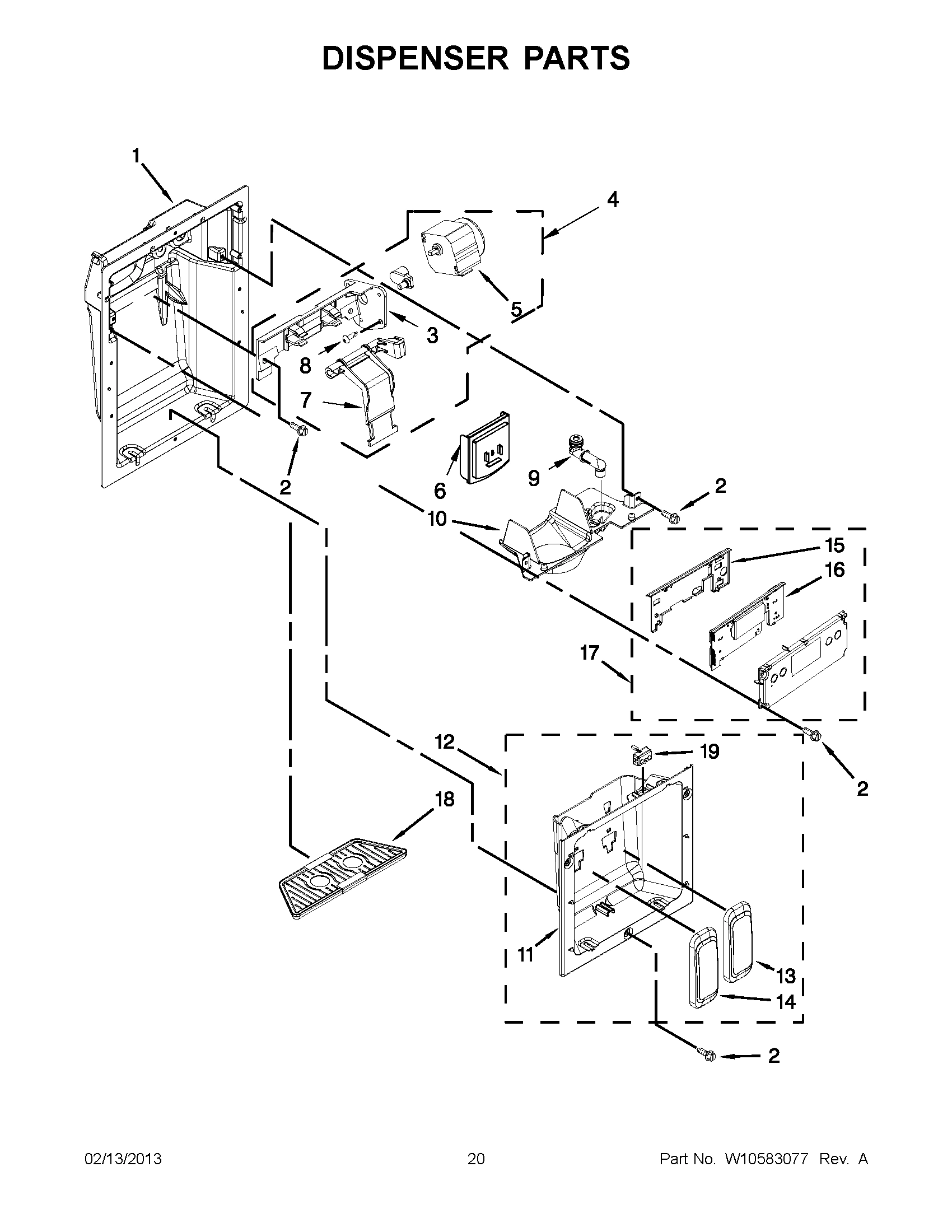 10 - DISPENSER PARTS