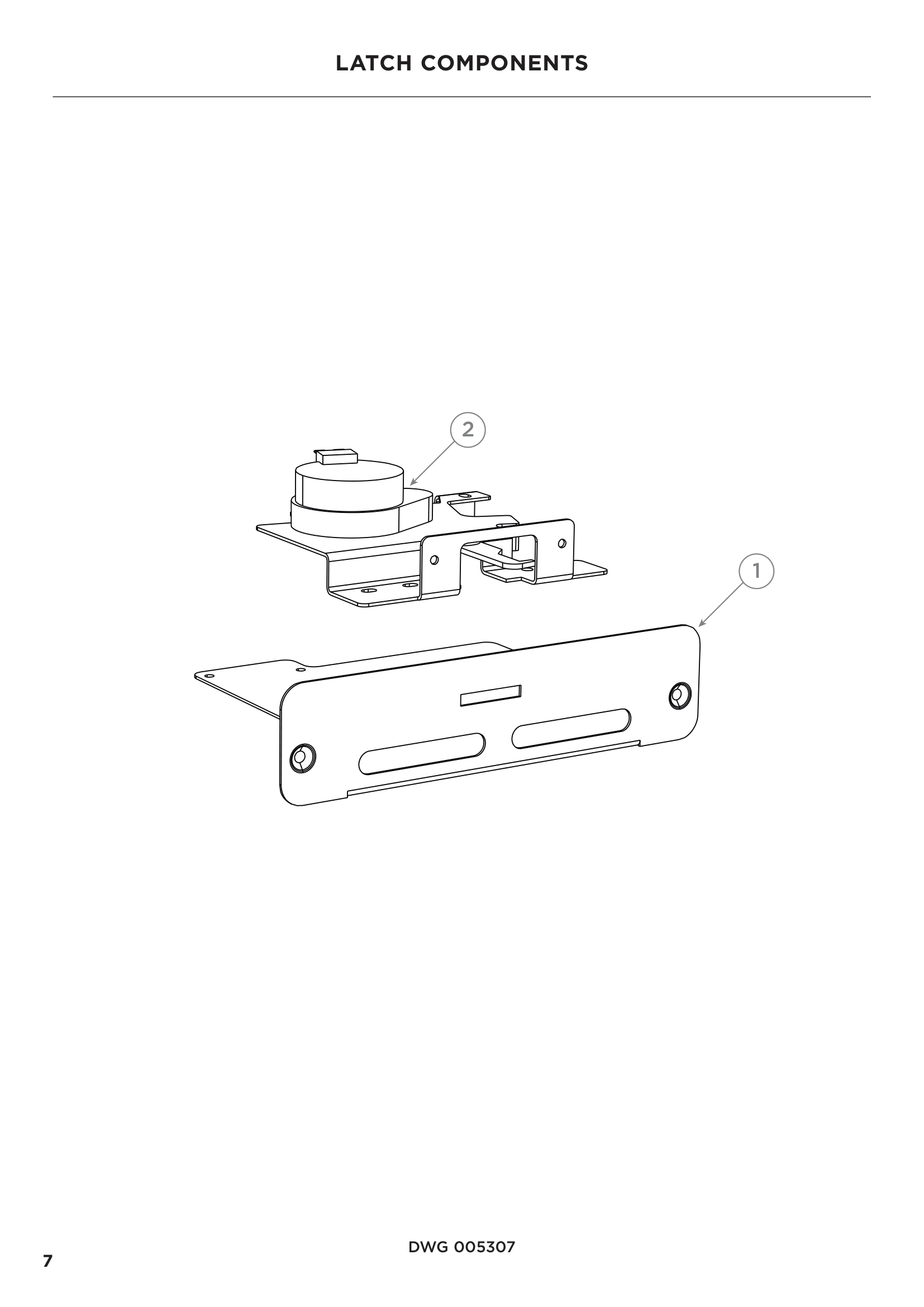 LATCH COMPONENTS