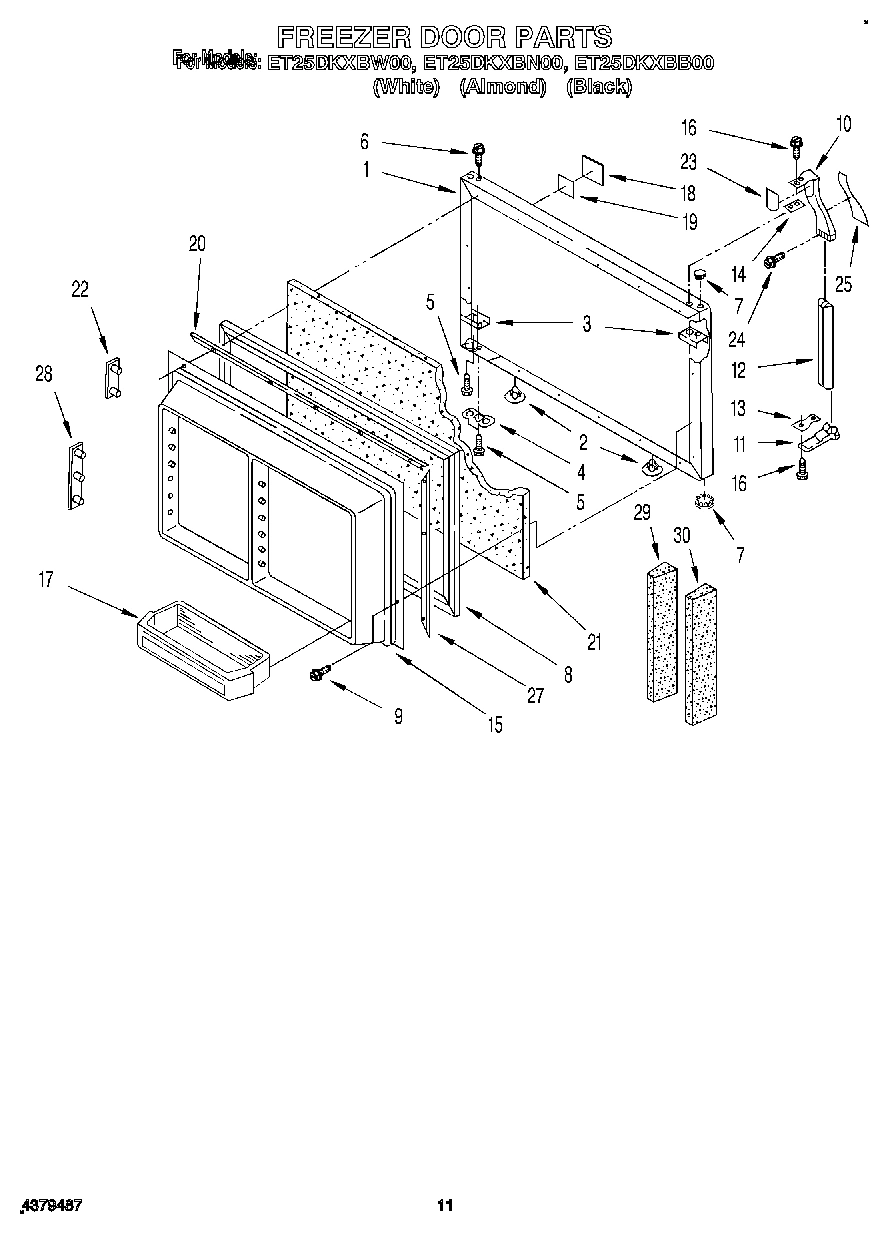 07 - FREEZER DOOR