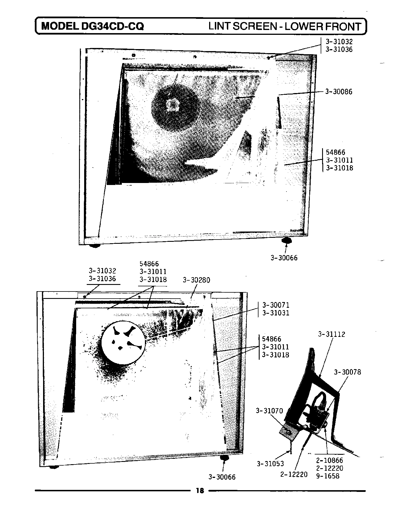09 - LINT SCREEN-LOWER FRONT