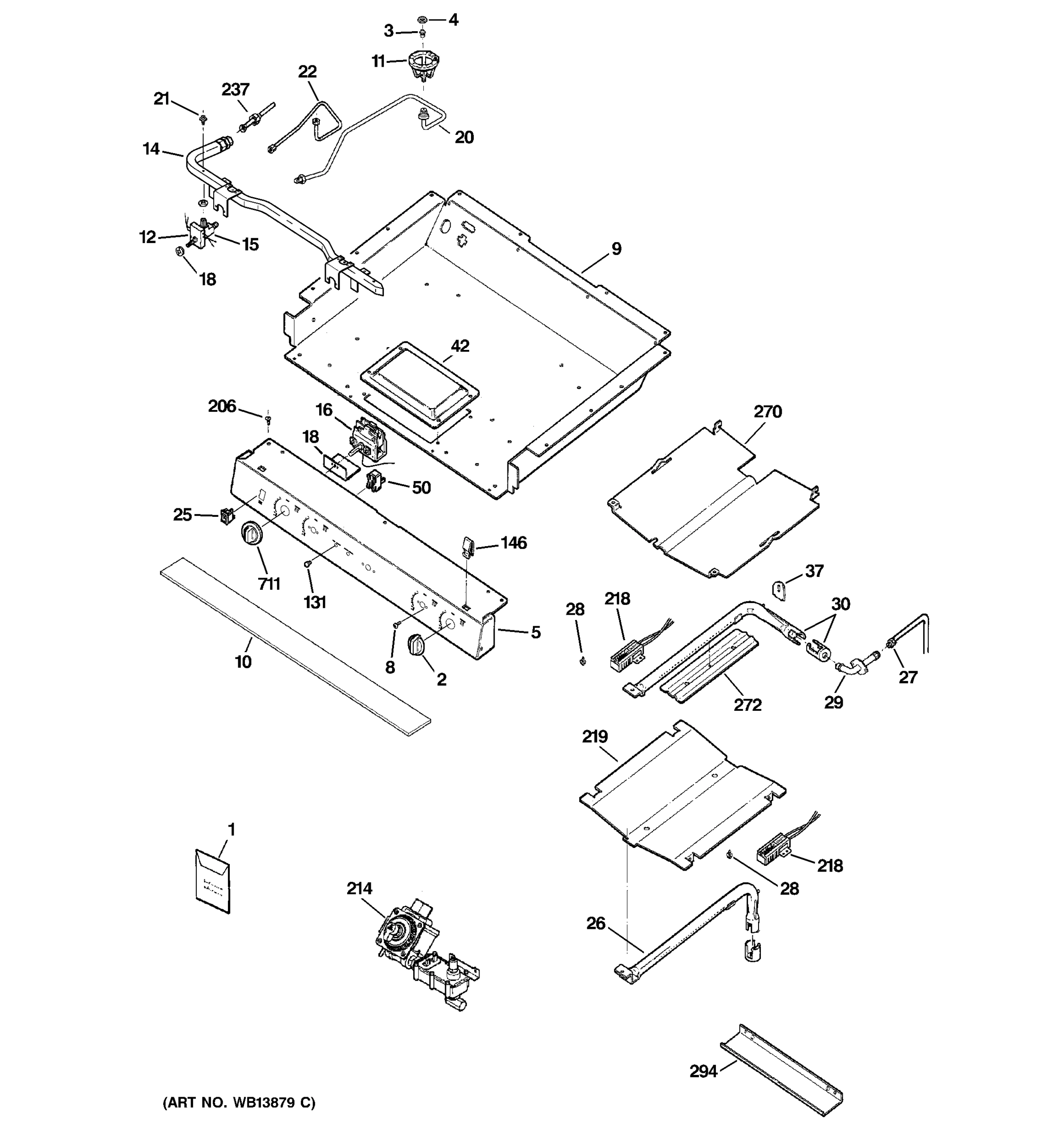 GAS & BURNER PARTS