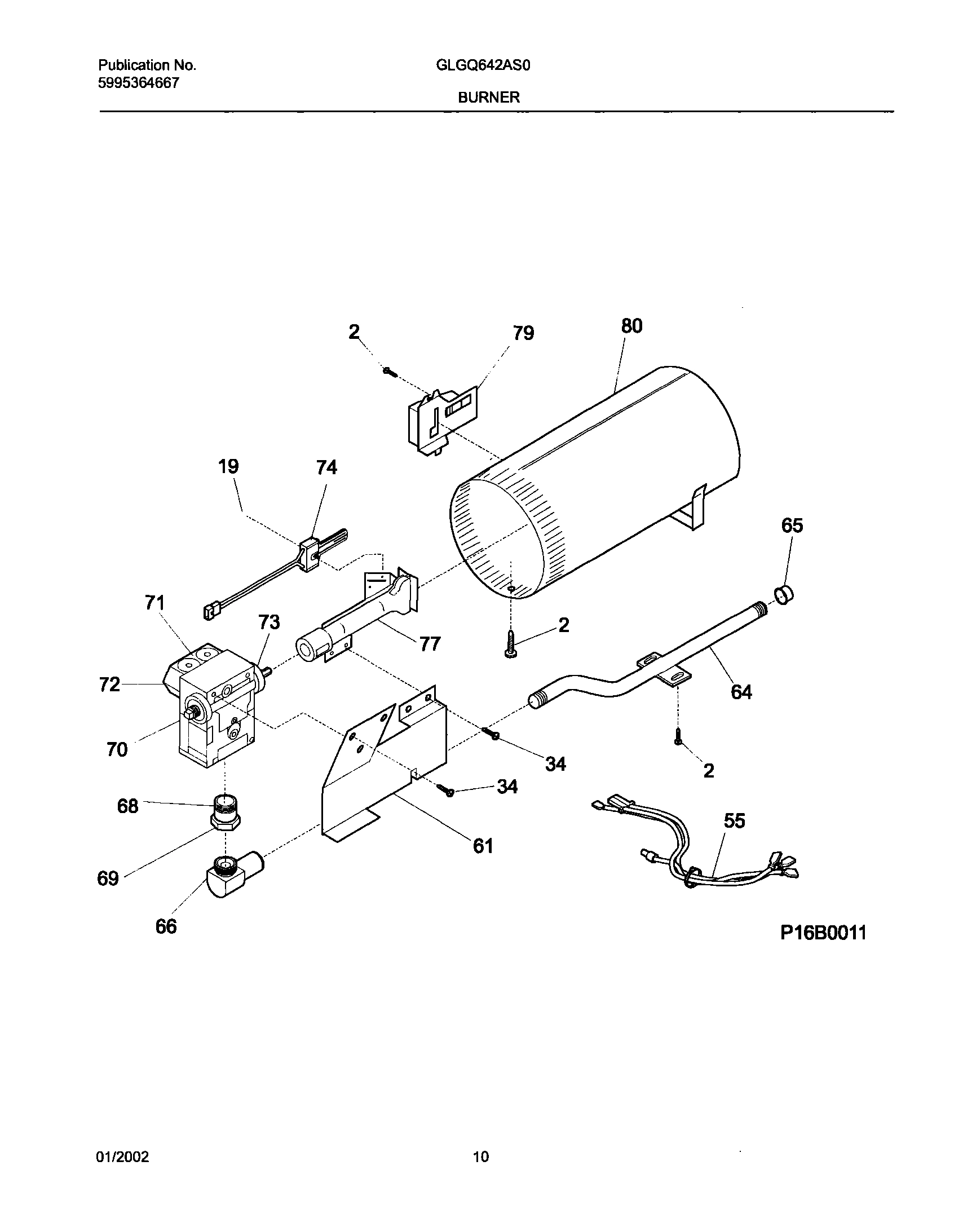 11 - BURNER,VALVE