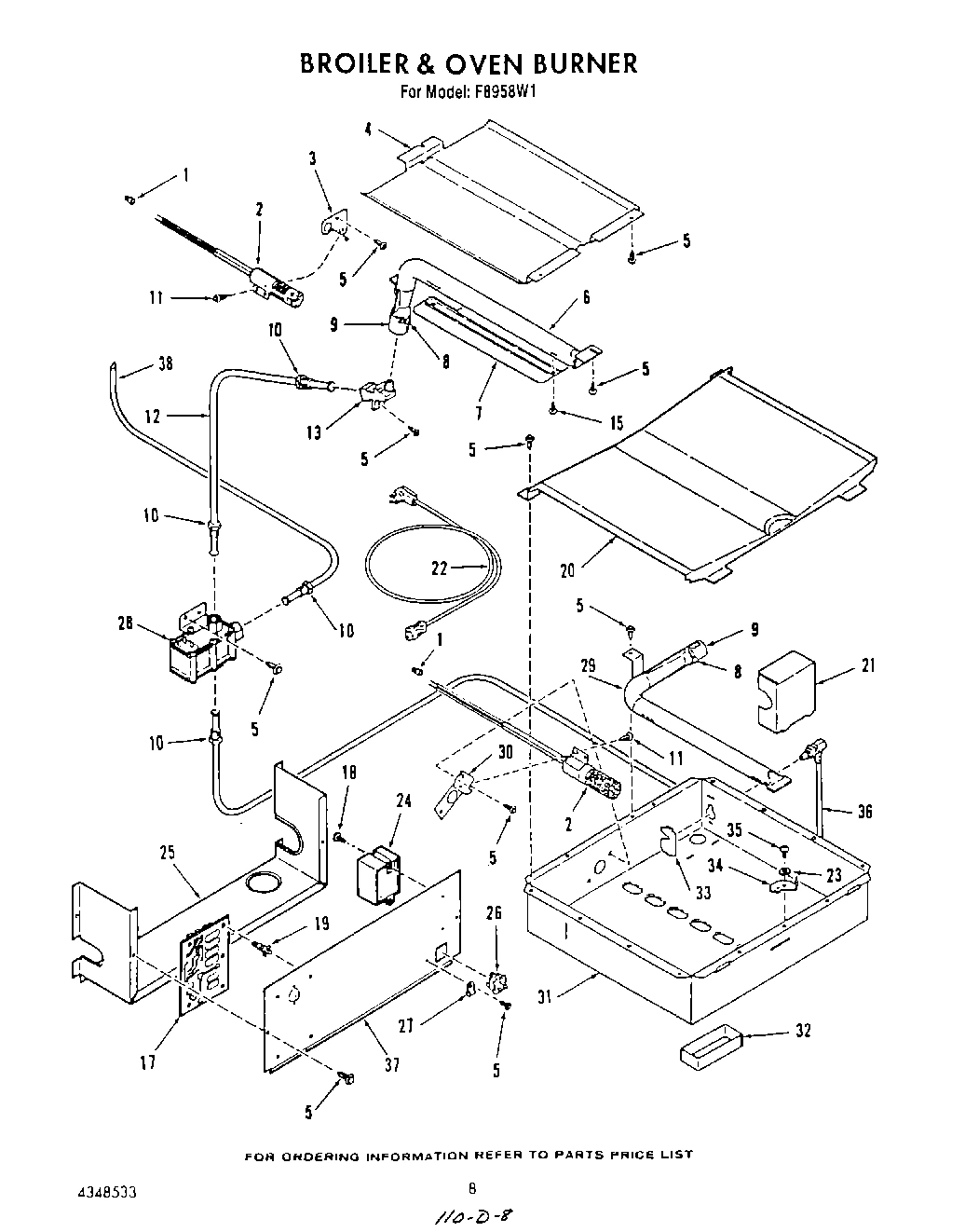 07 - BROILER AND OVEN BURNER