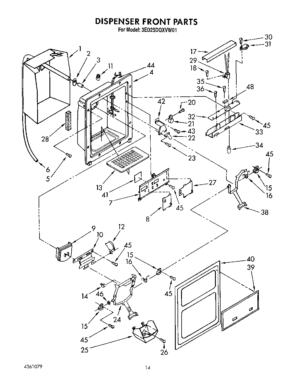 09 - DISPENSER FRONT