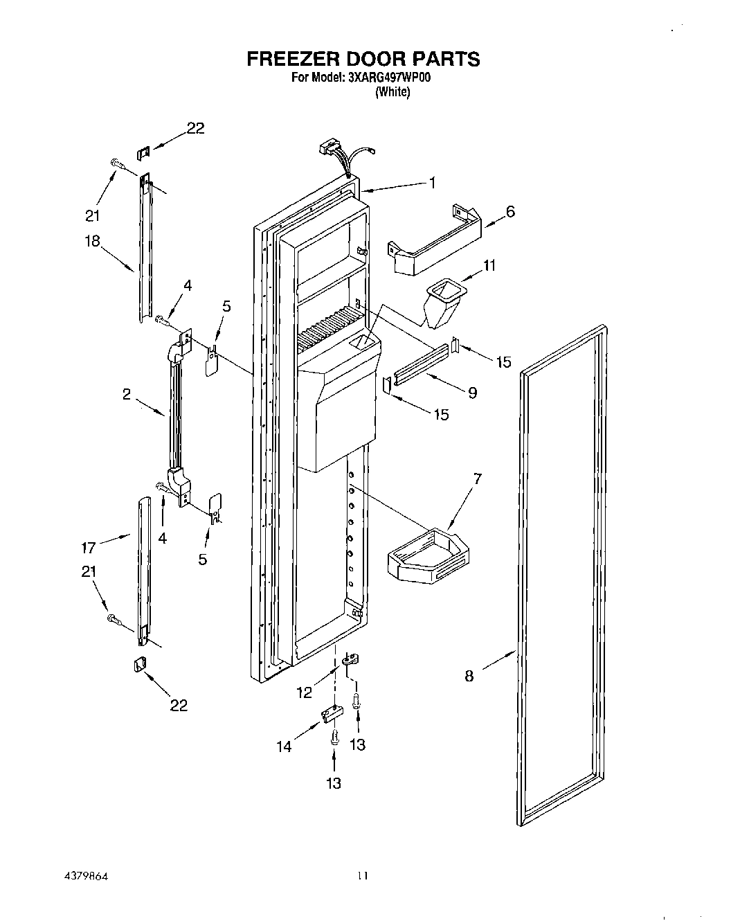 08 - FREEZER DOOR