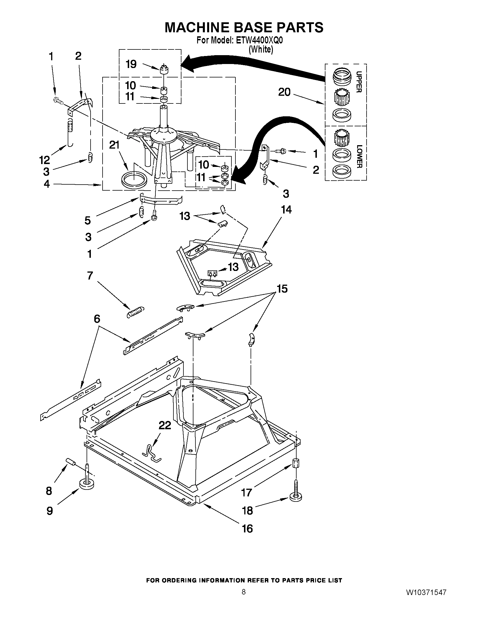 05 - MACHINE BASE PARTS
