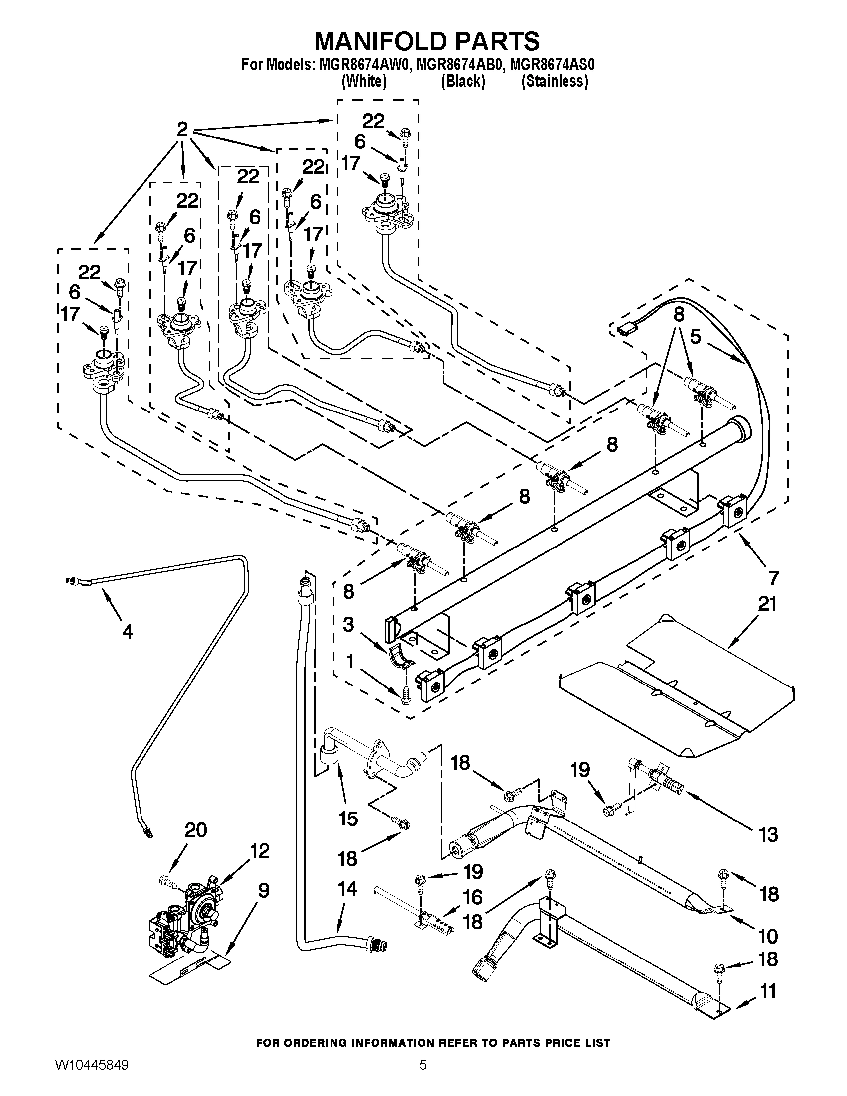 04 - MANIFOLD PARTS