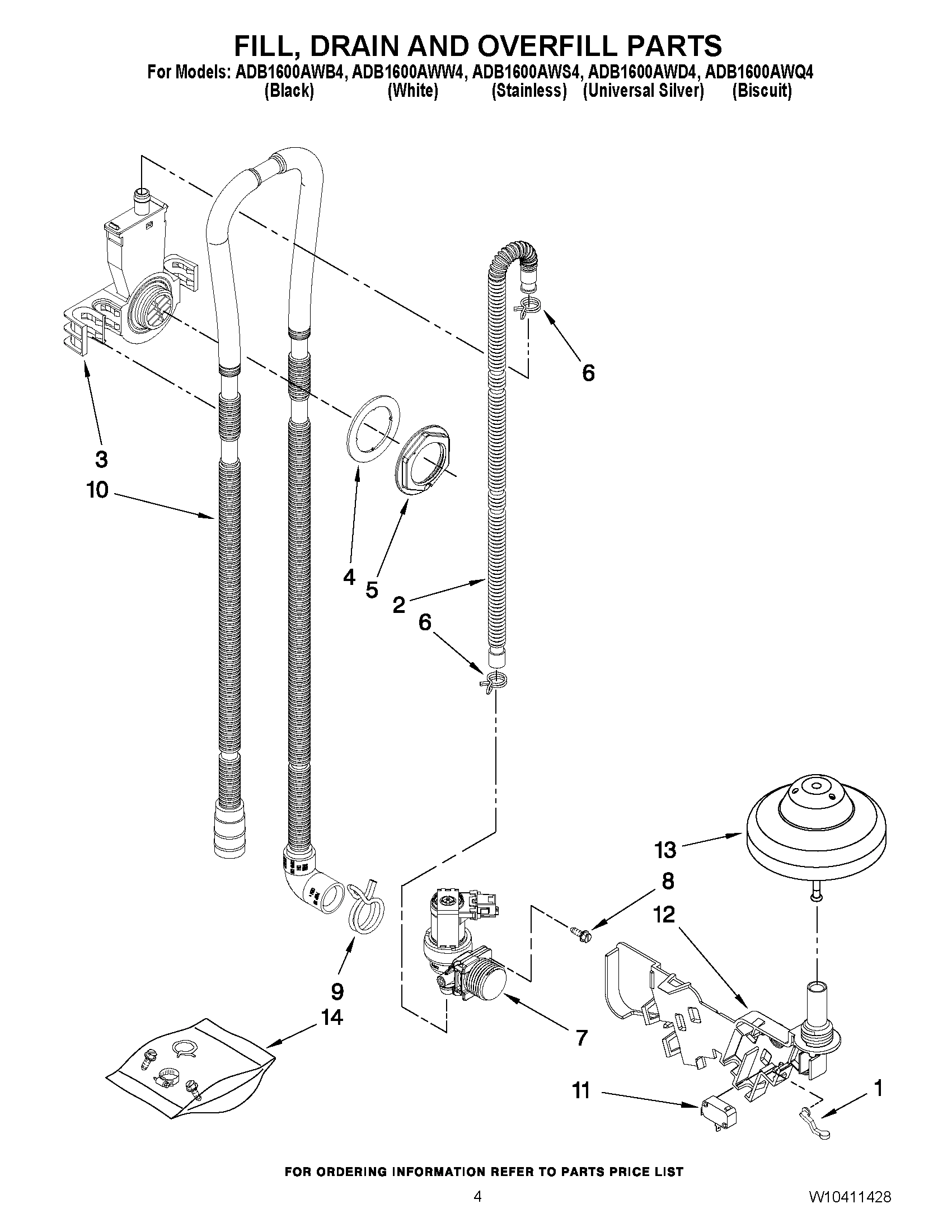 04 - FILL, DRAIN AND OVERFILL PARTS
