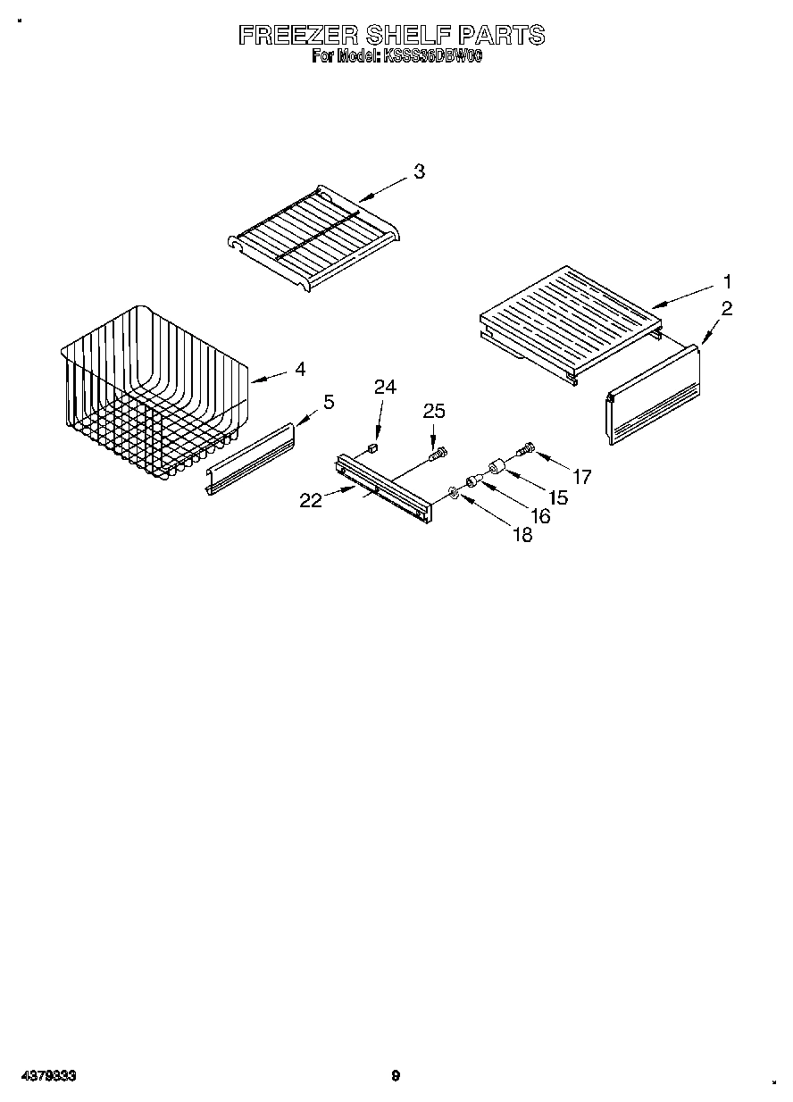 07 - FREEZER SHELF