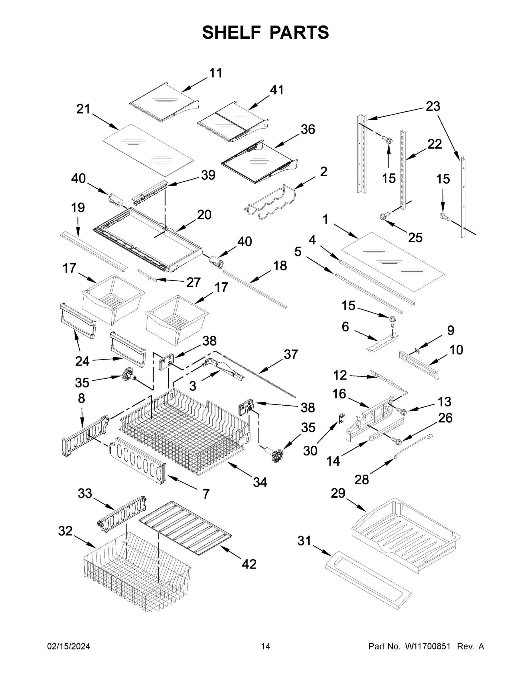 08 - SHELF PARTS
