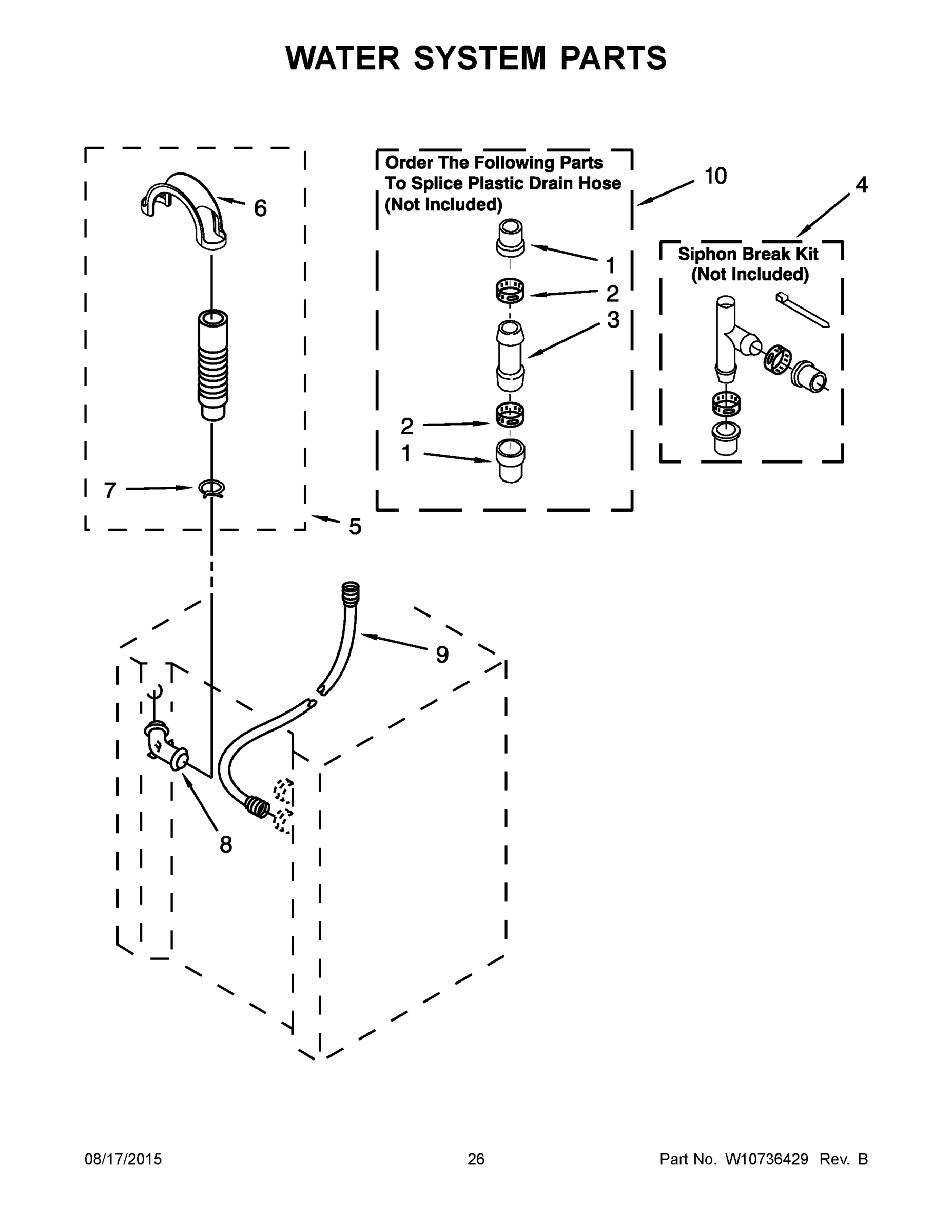 14 - WATER SYSTEM PARTS