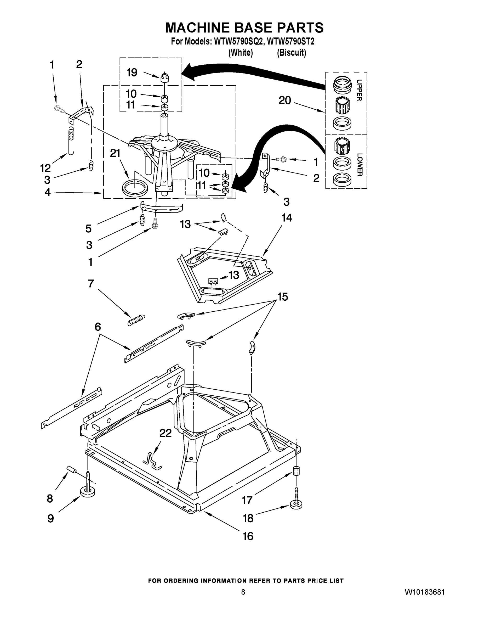 05 - MACHINE BASE PARTS