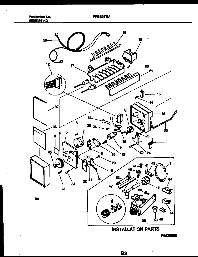 09 - ICE MAKER AND INSTALLATION PARTS