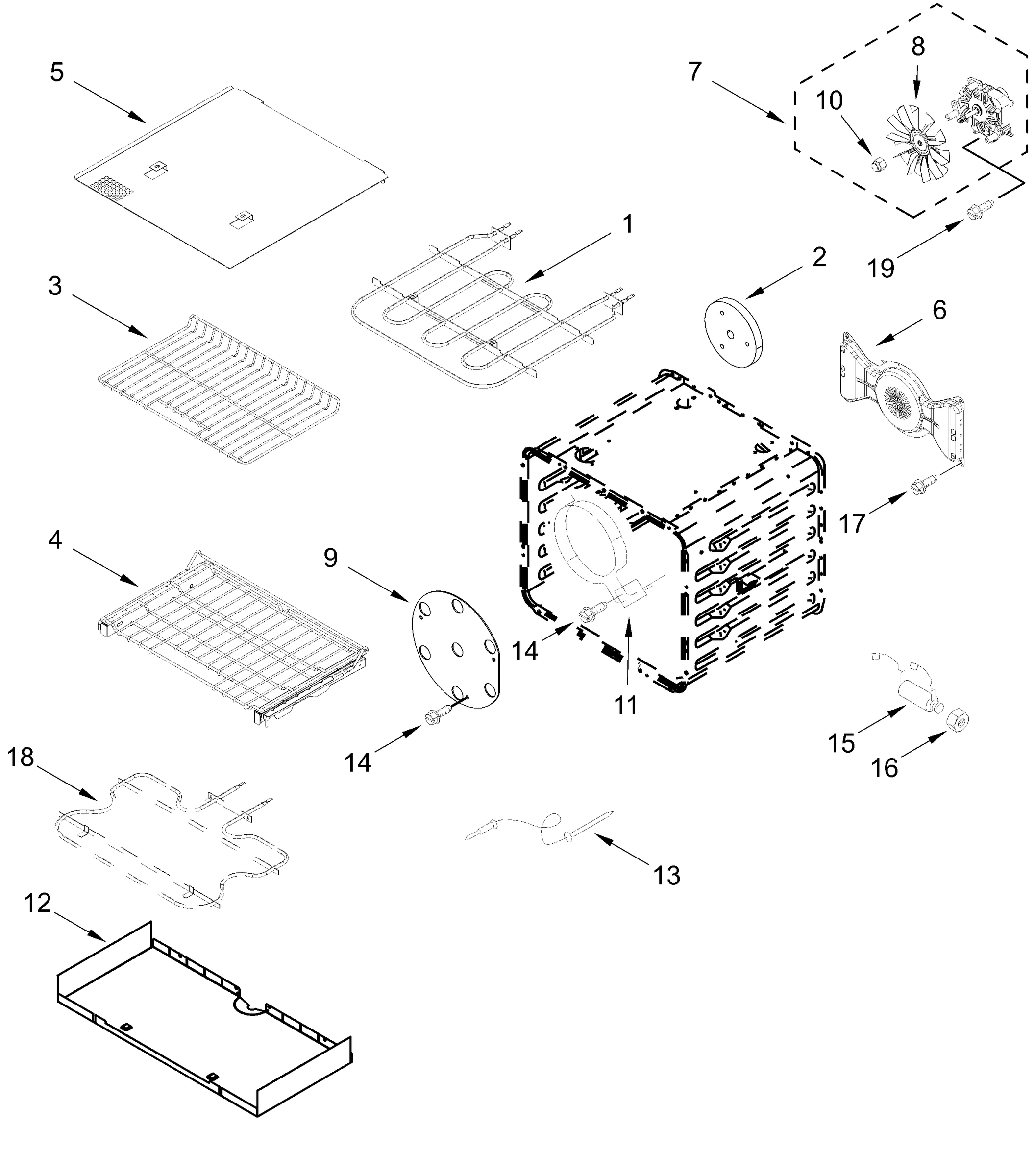 INTERNAL OVEN PARTS