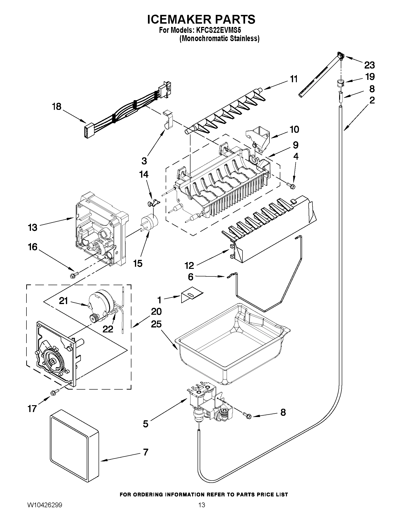 07 - ICEMAKER PARTS
