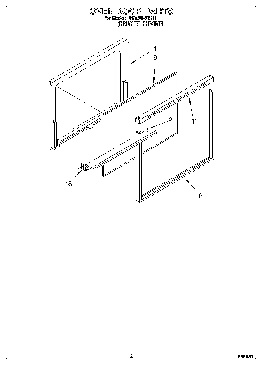 02 - OVEN DOOR