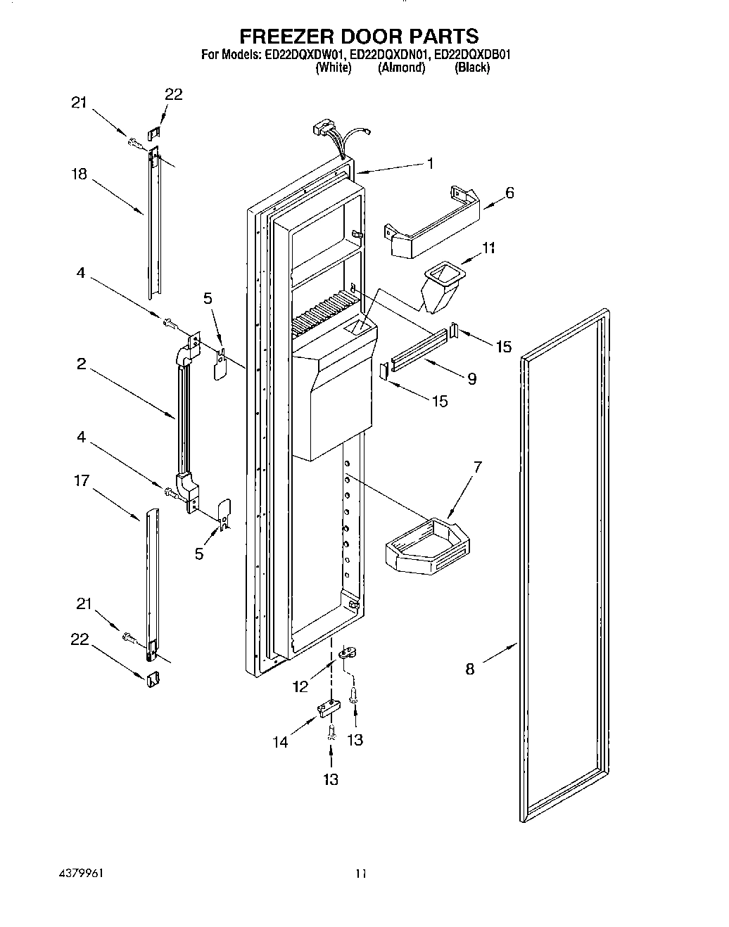 08 - FREEZER DOOR