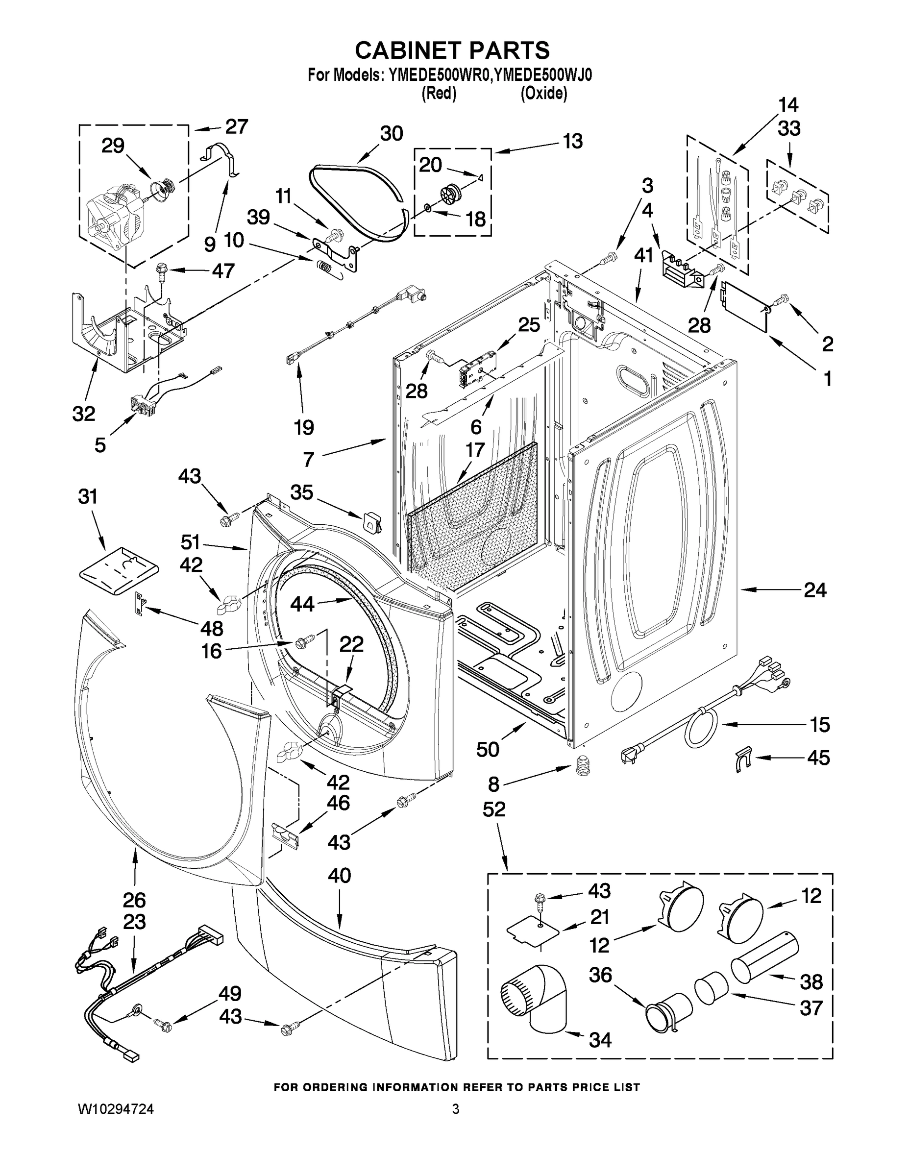 02 - CABINET PARTS