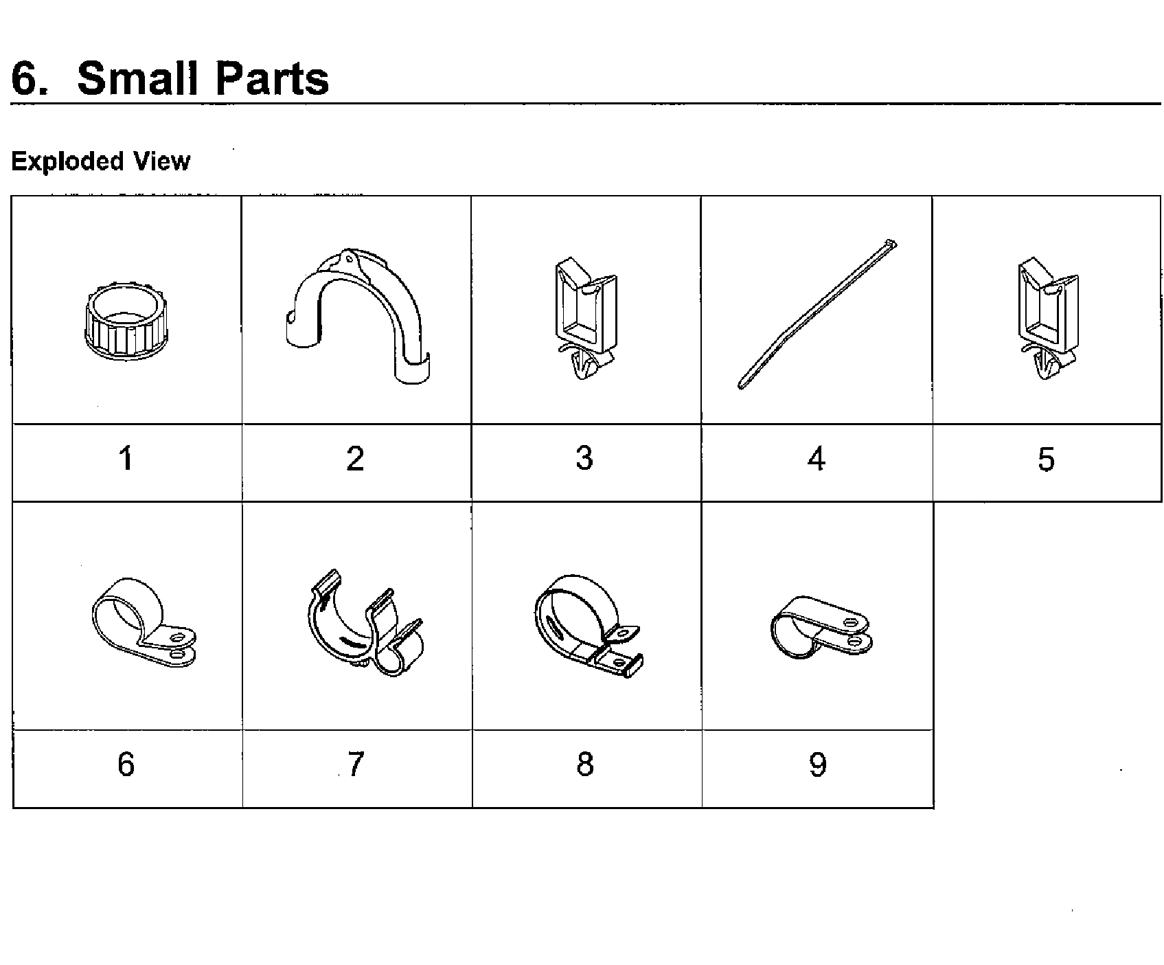 SMALL PARTS